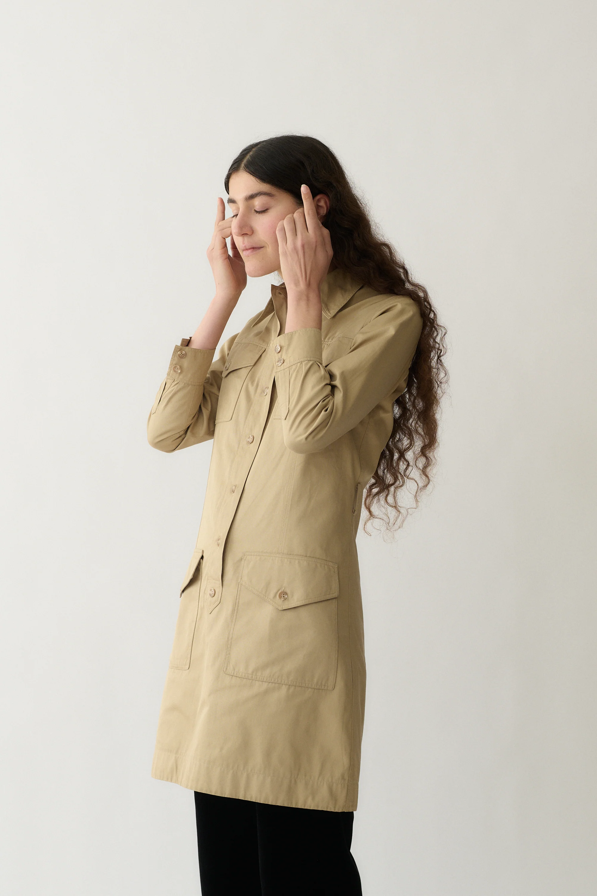 1970s Ysl Safari Tunic - Image 3
