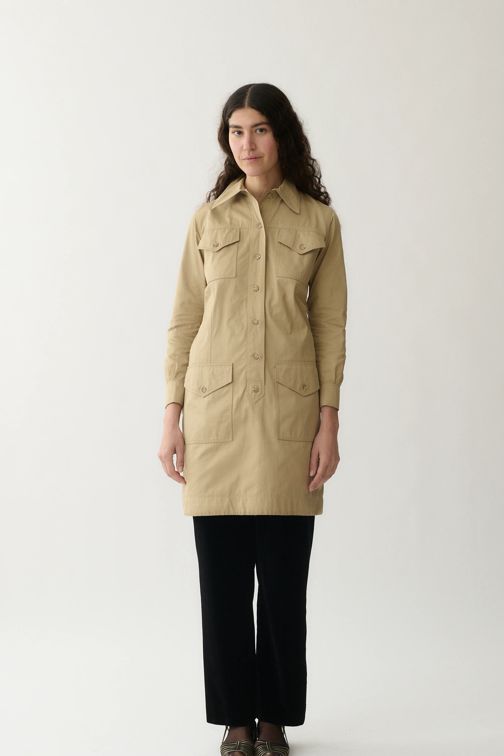1970s Ysl Safari Tunic - Image 4