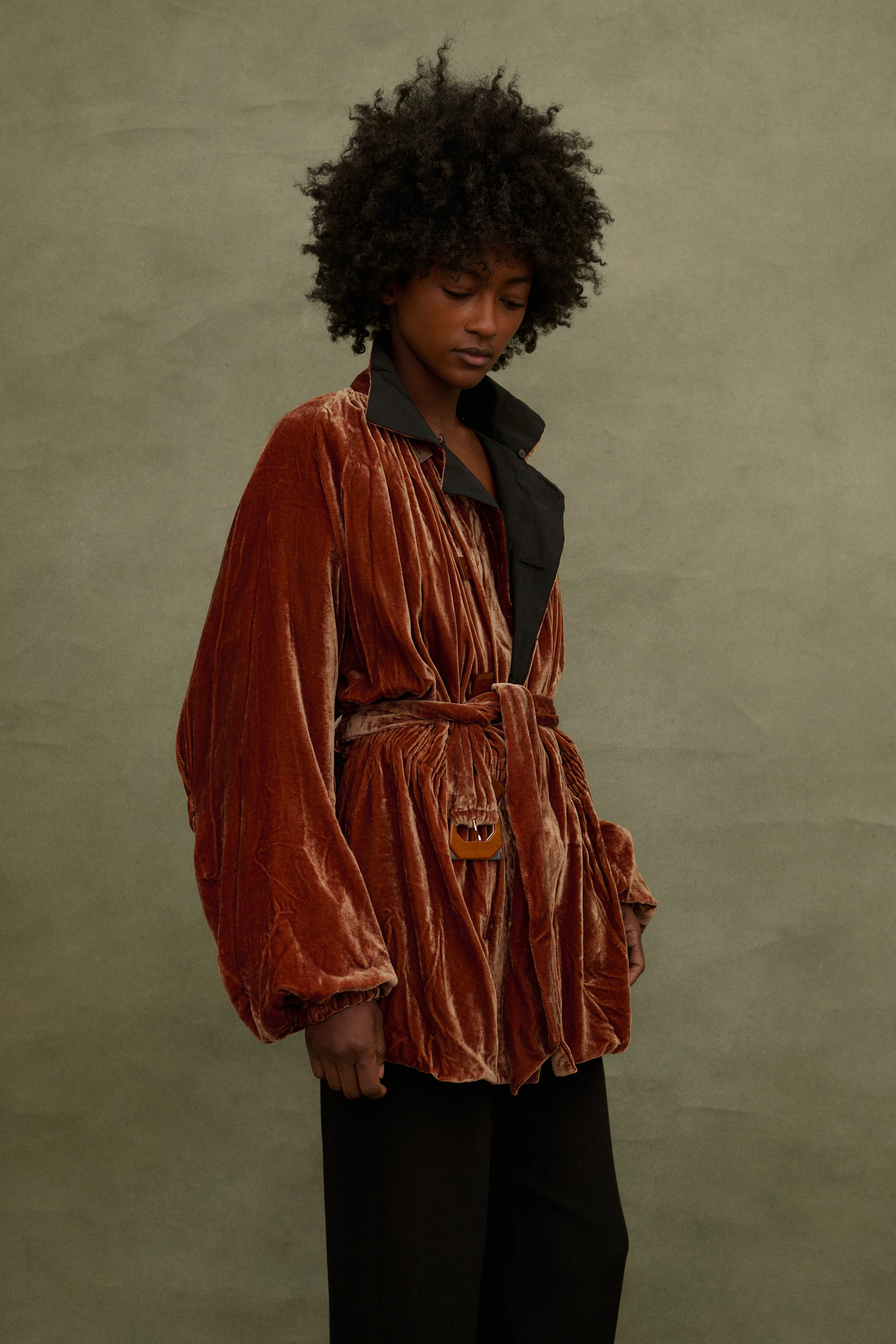 1990s JPG Velvet Coat - Image 10