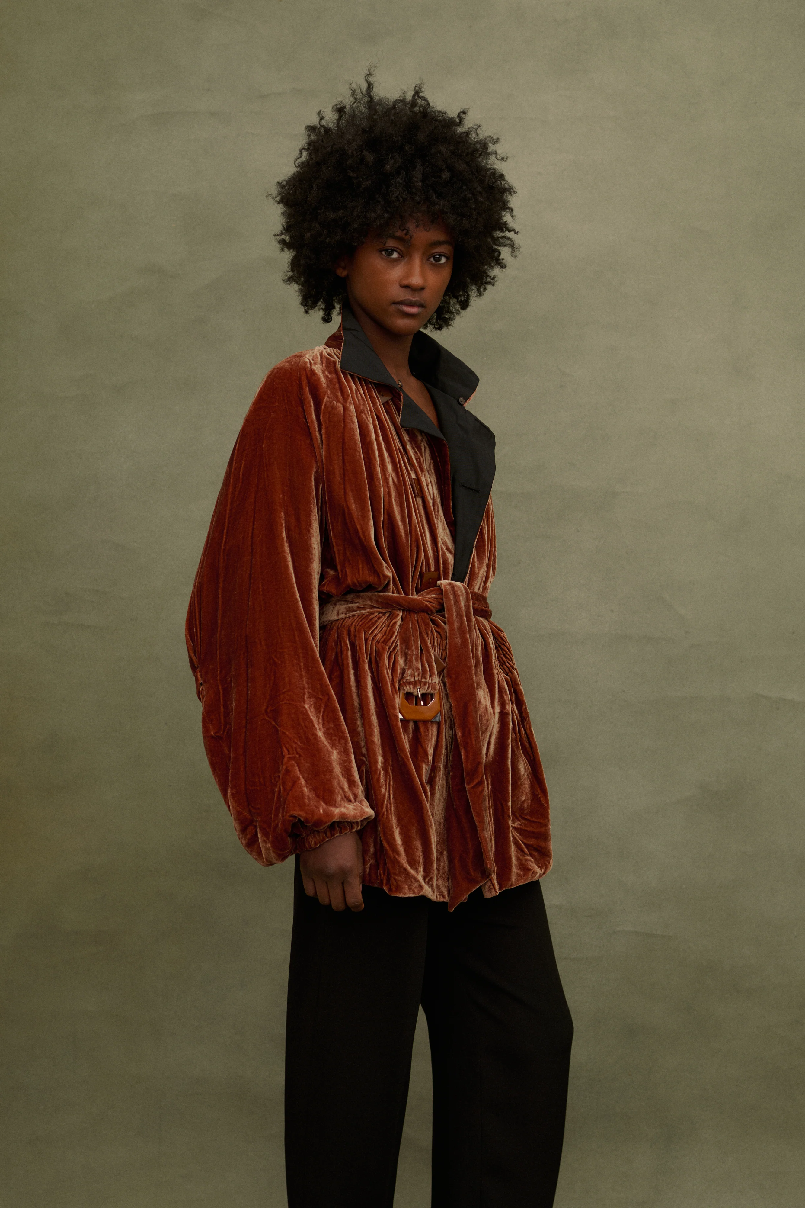 1990s JPG Velvet Coat - Image 11