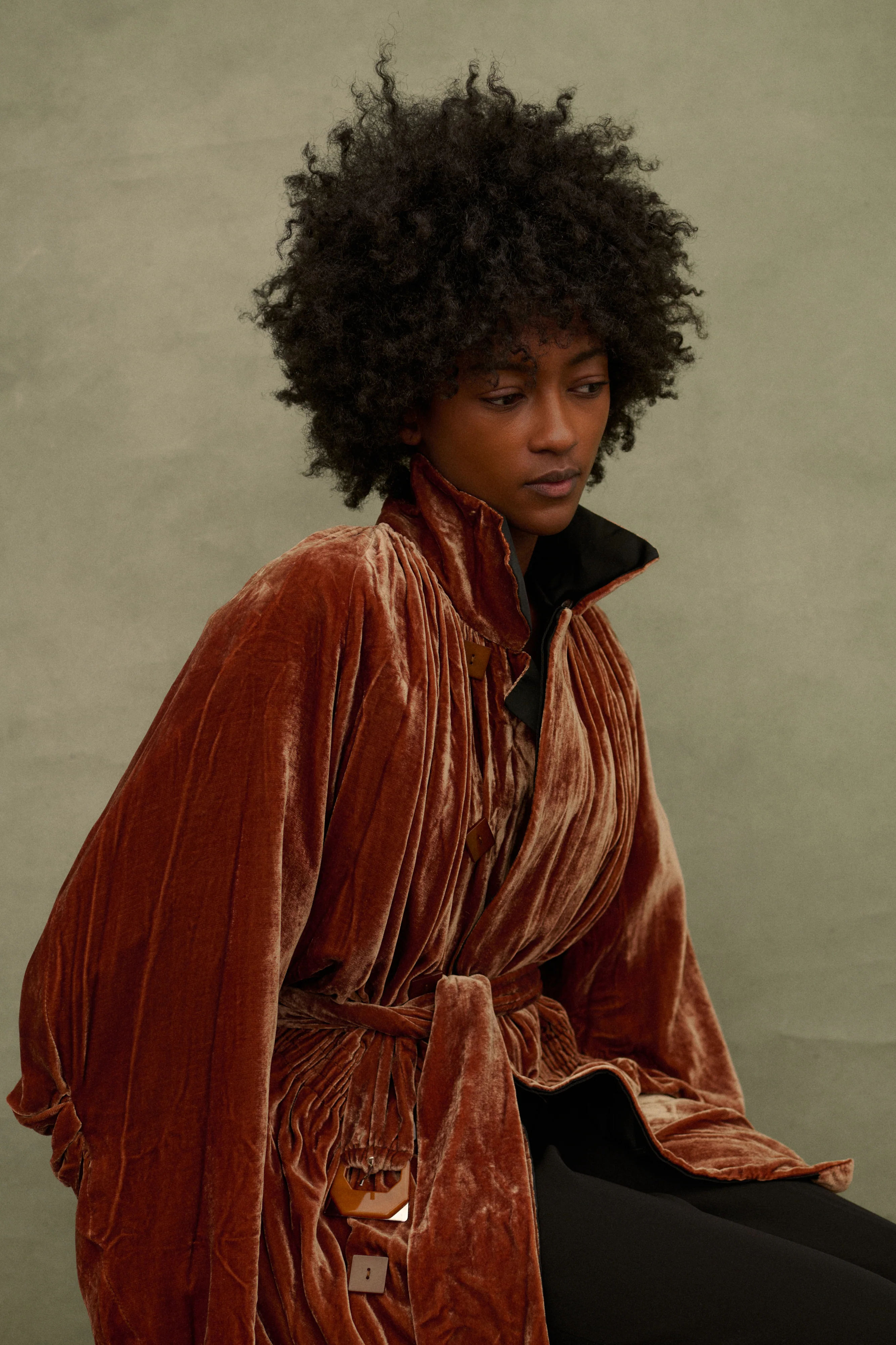 1990s JPG Velvet Coat - Image 18