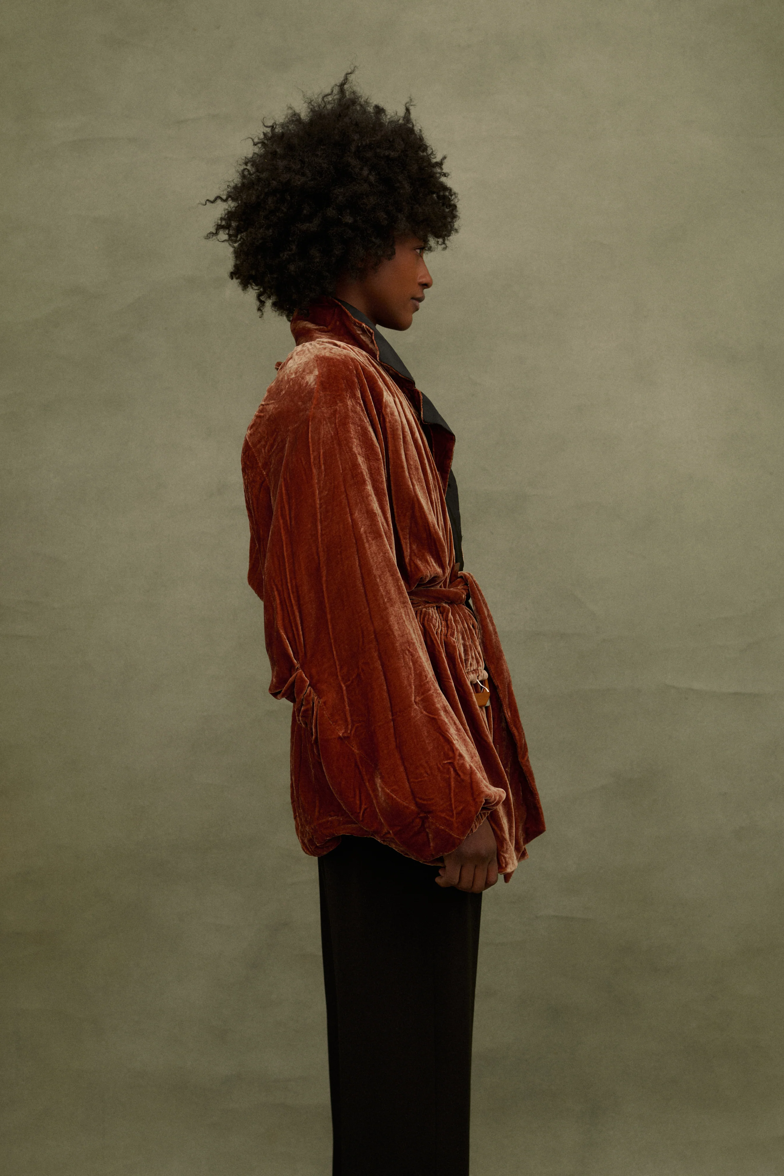 1990s JPG Velvet Coat - Image 7