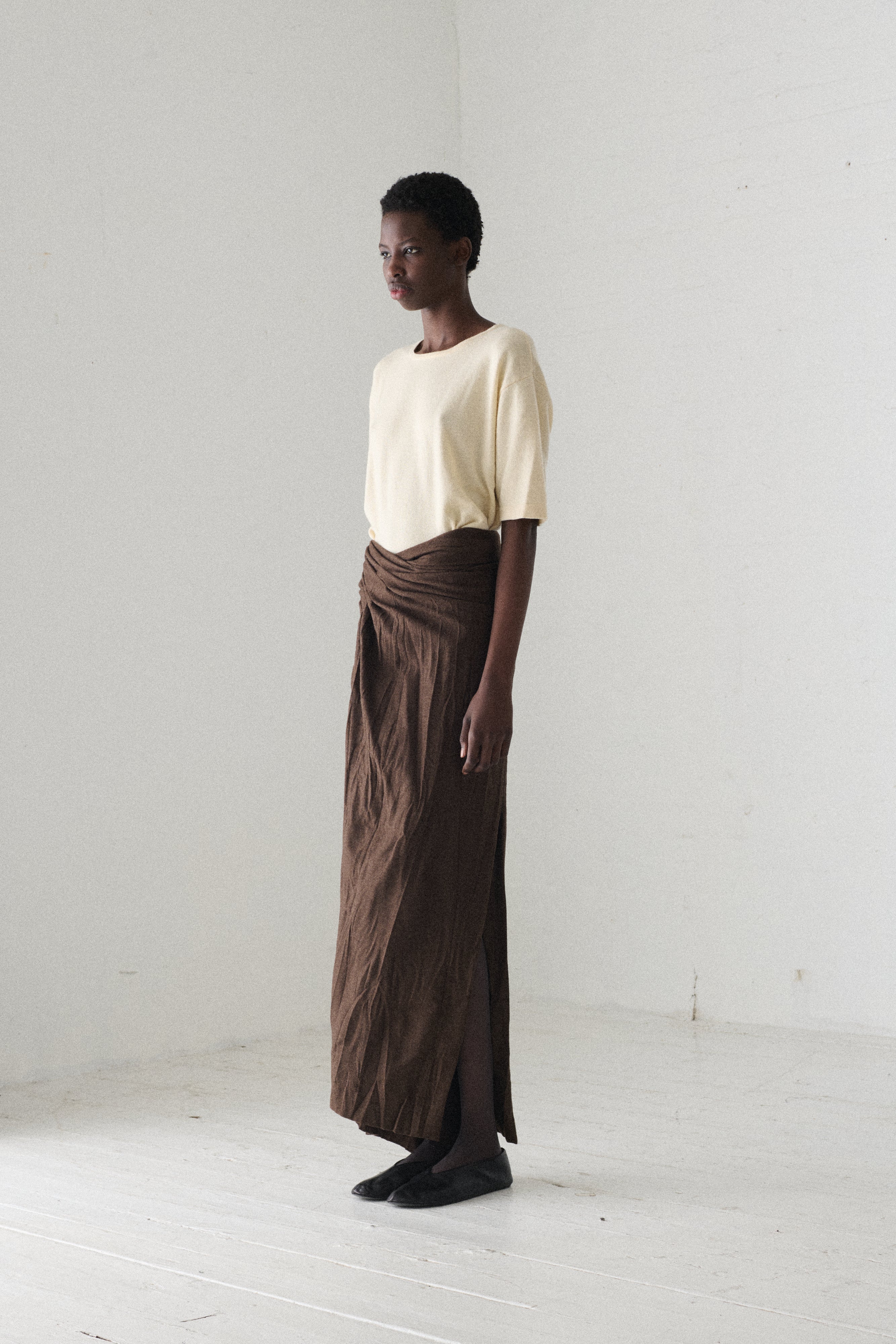 1994 Romeo Gigli Brown Skirt - Image 10