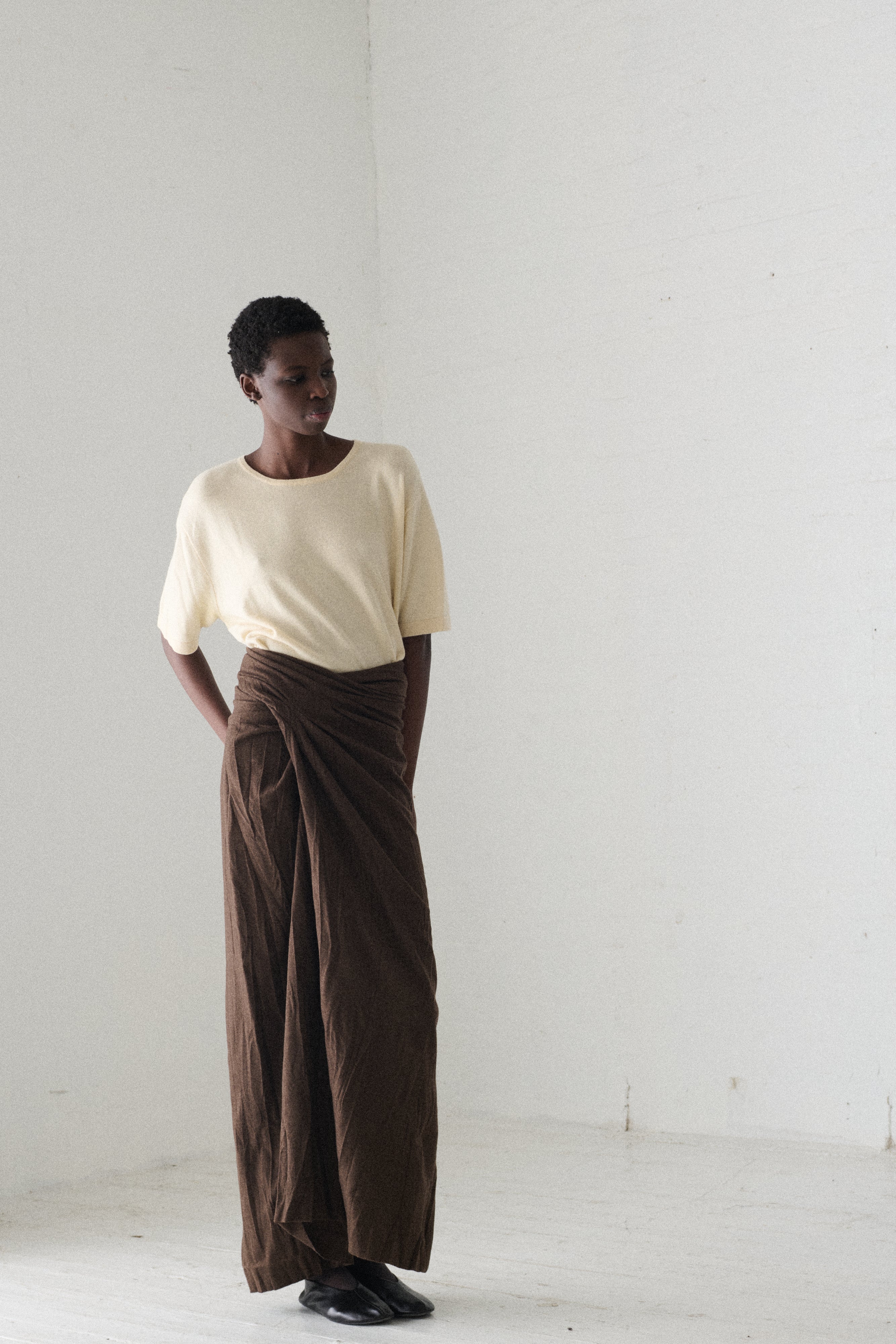 1994 Romeo Gigli Brown Skirt - Image 13