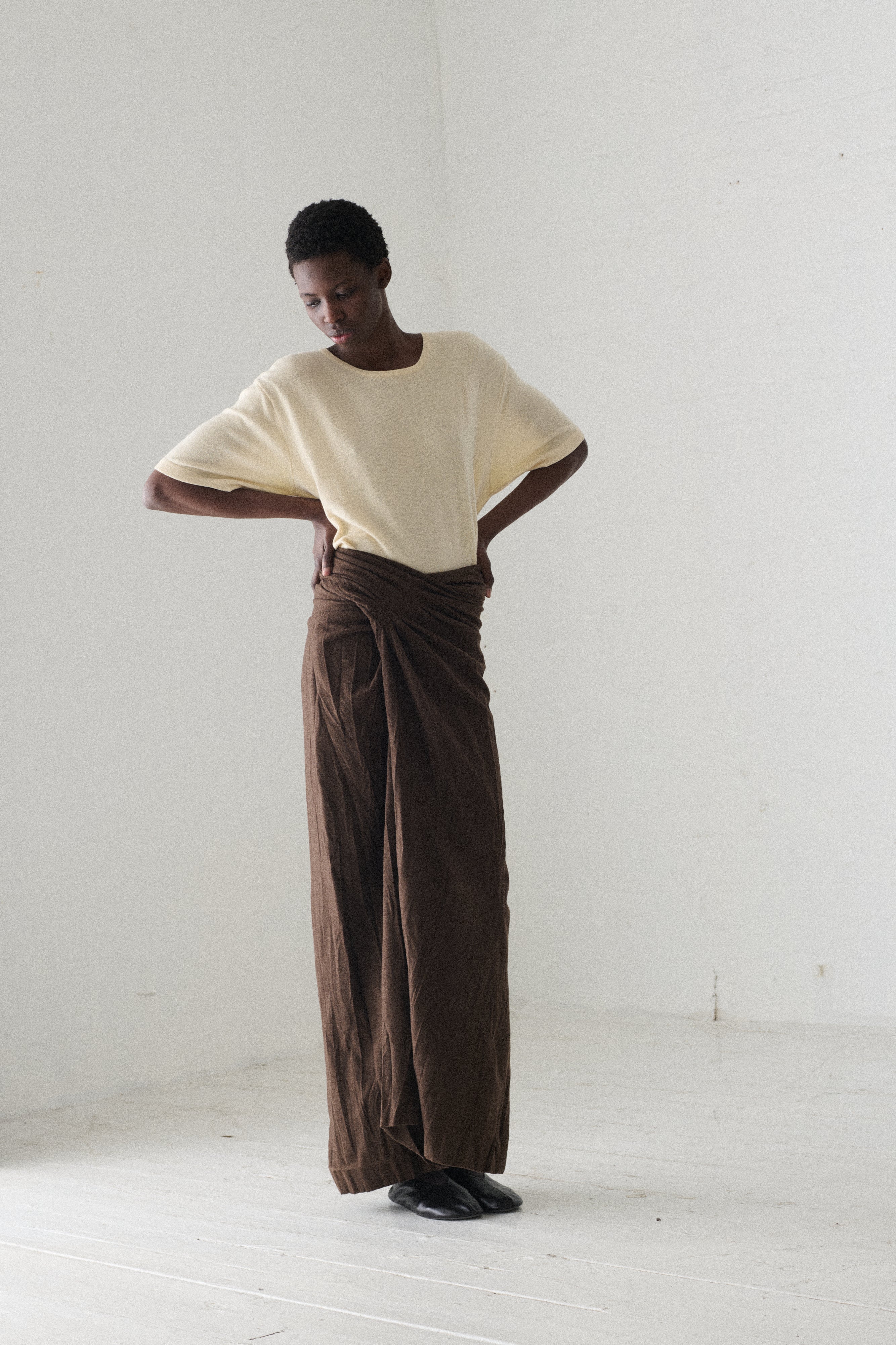 1994 Romeo Gigli Brown Skirt - Image 14