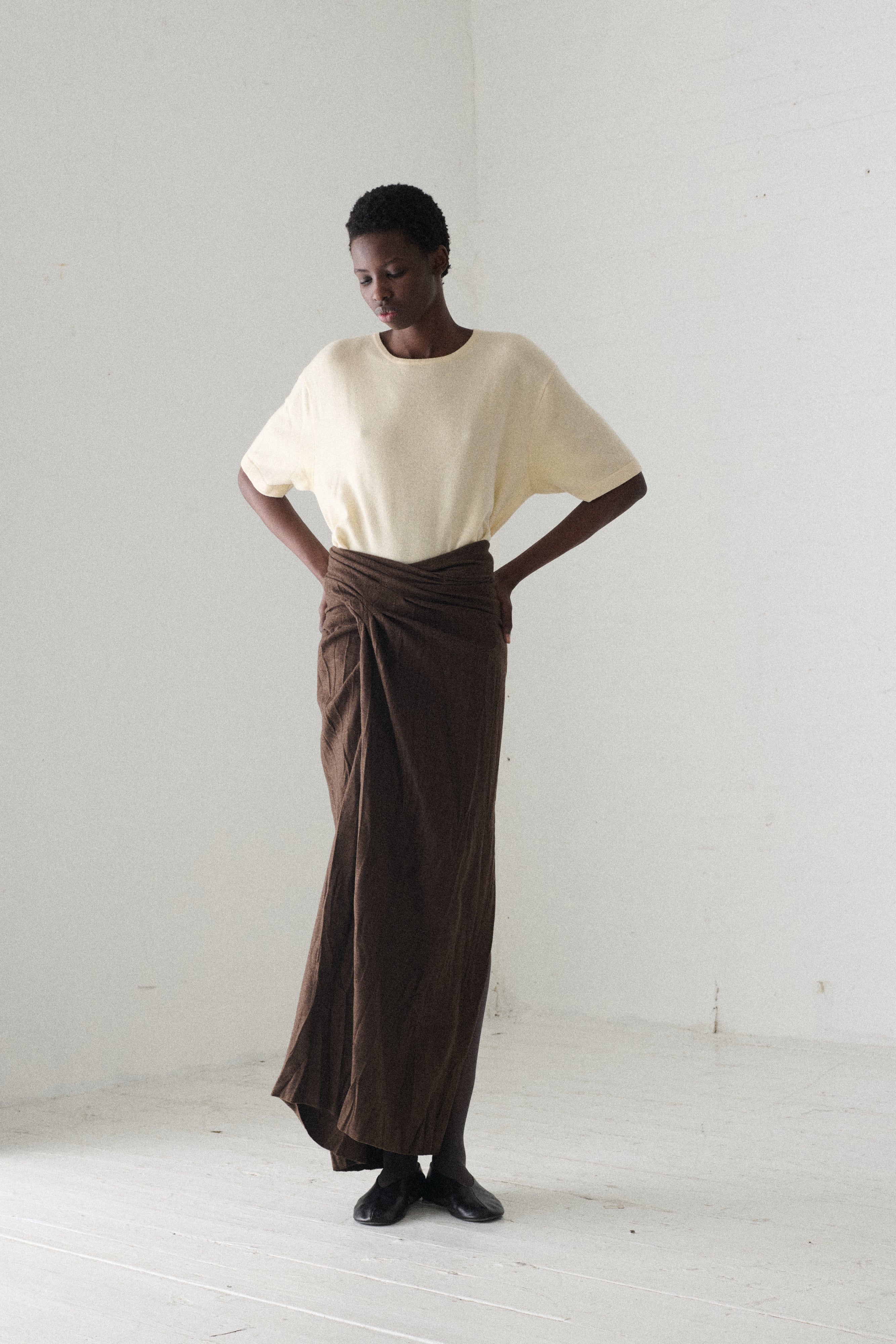 1994 Romeo Gigli Brown Skirt - Image 16