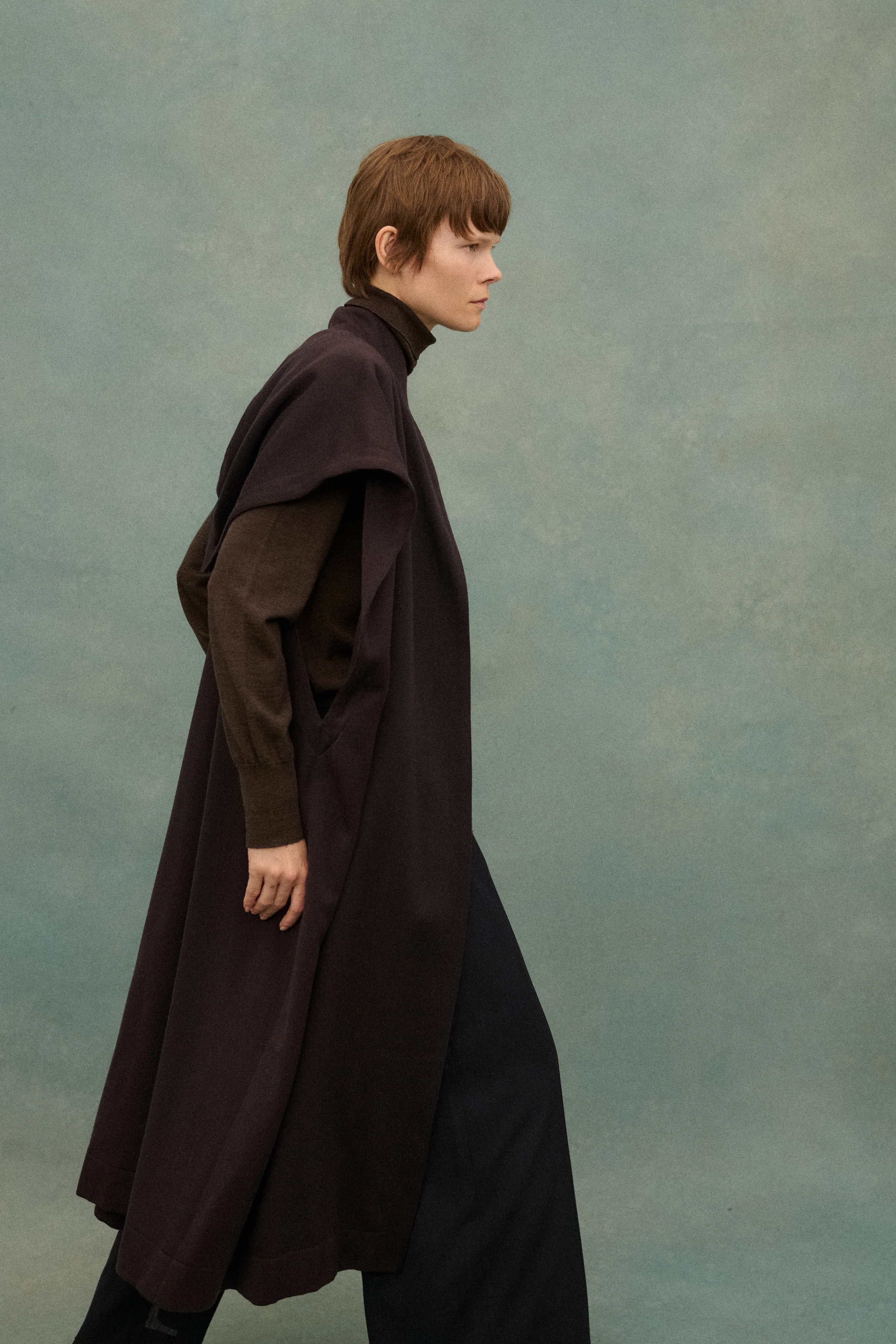 Alaia Wool Hood Tunic - Image 13