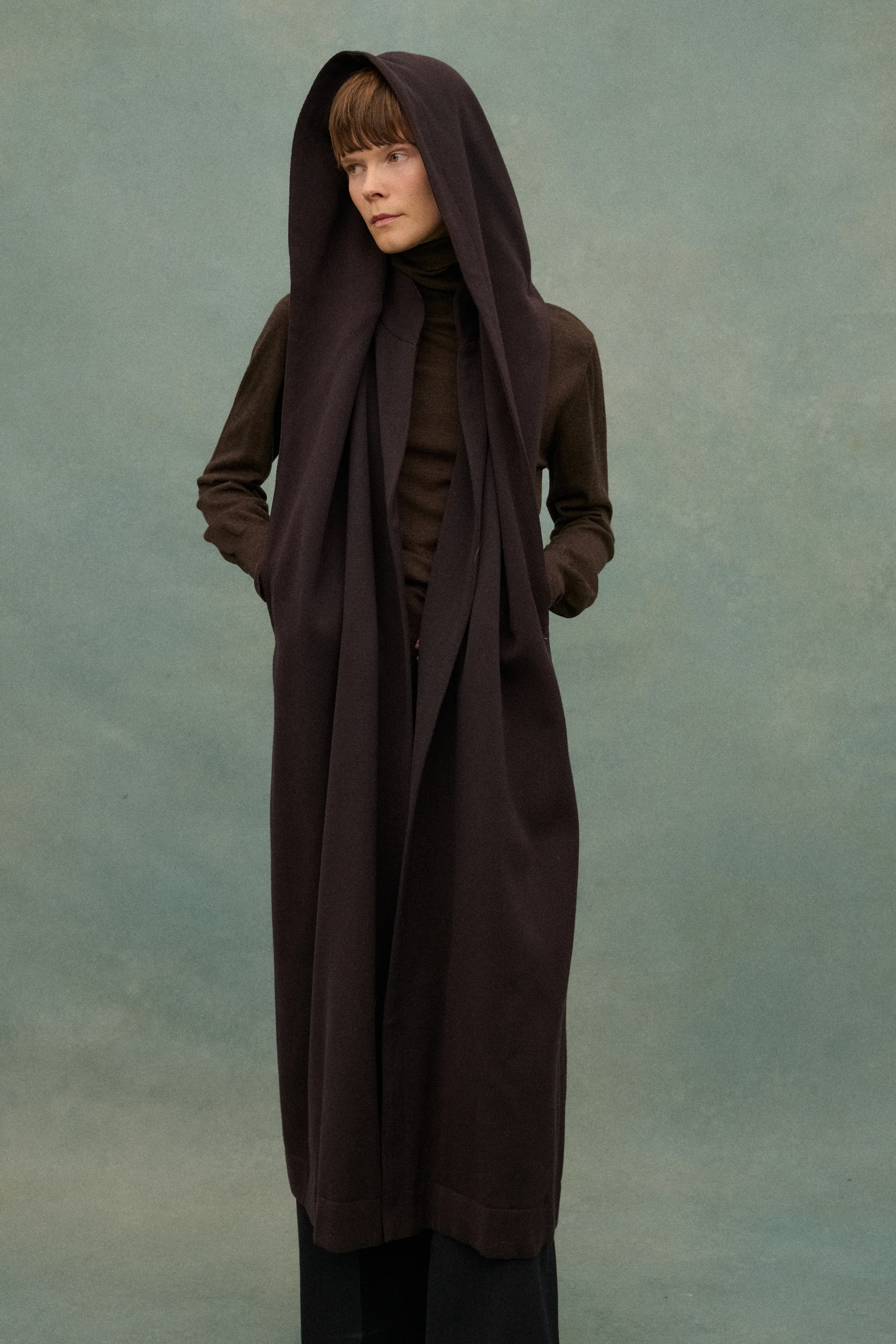 Alaia Wool Hood Tunic - Image 14
