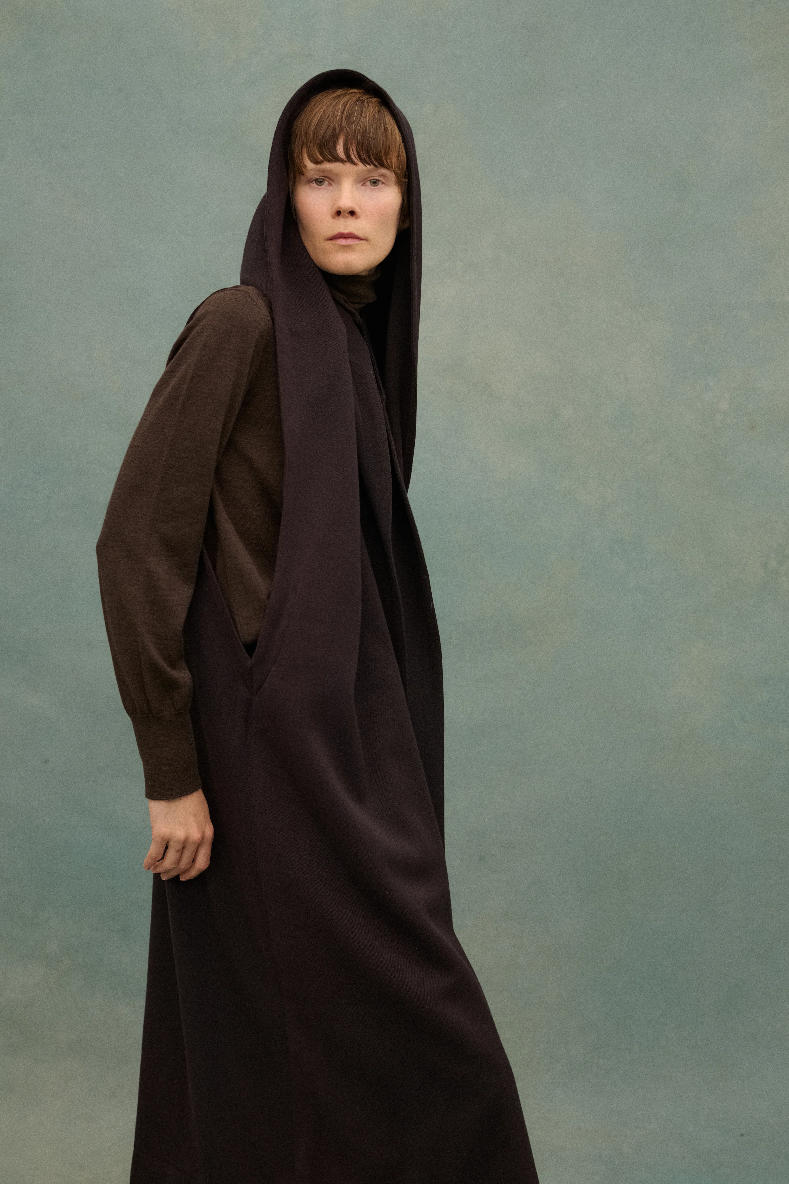 Alaia Wool Hood Tunic - Image 7