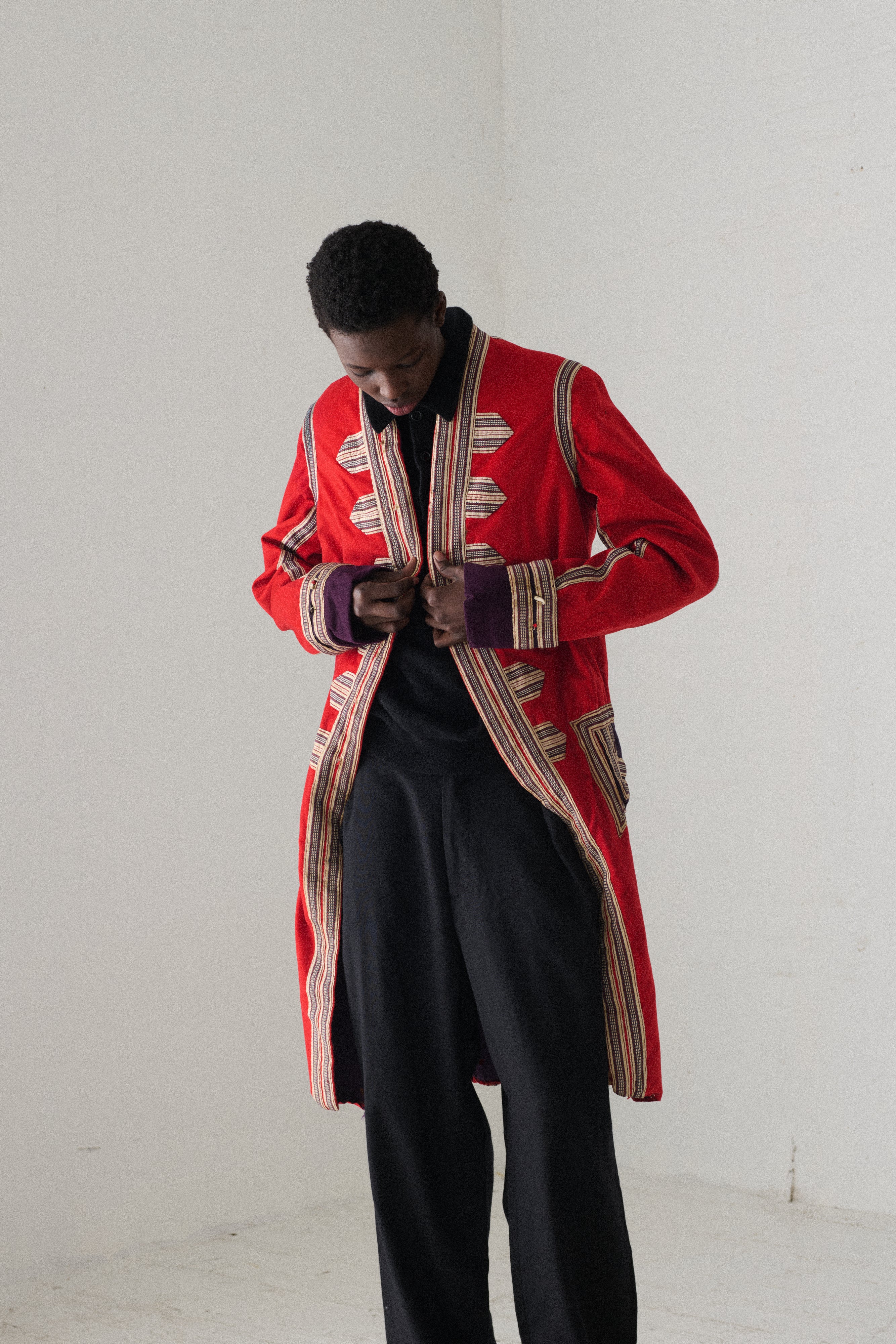 Antique Cotton Coat - Image 4