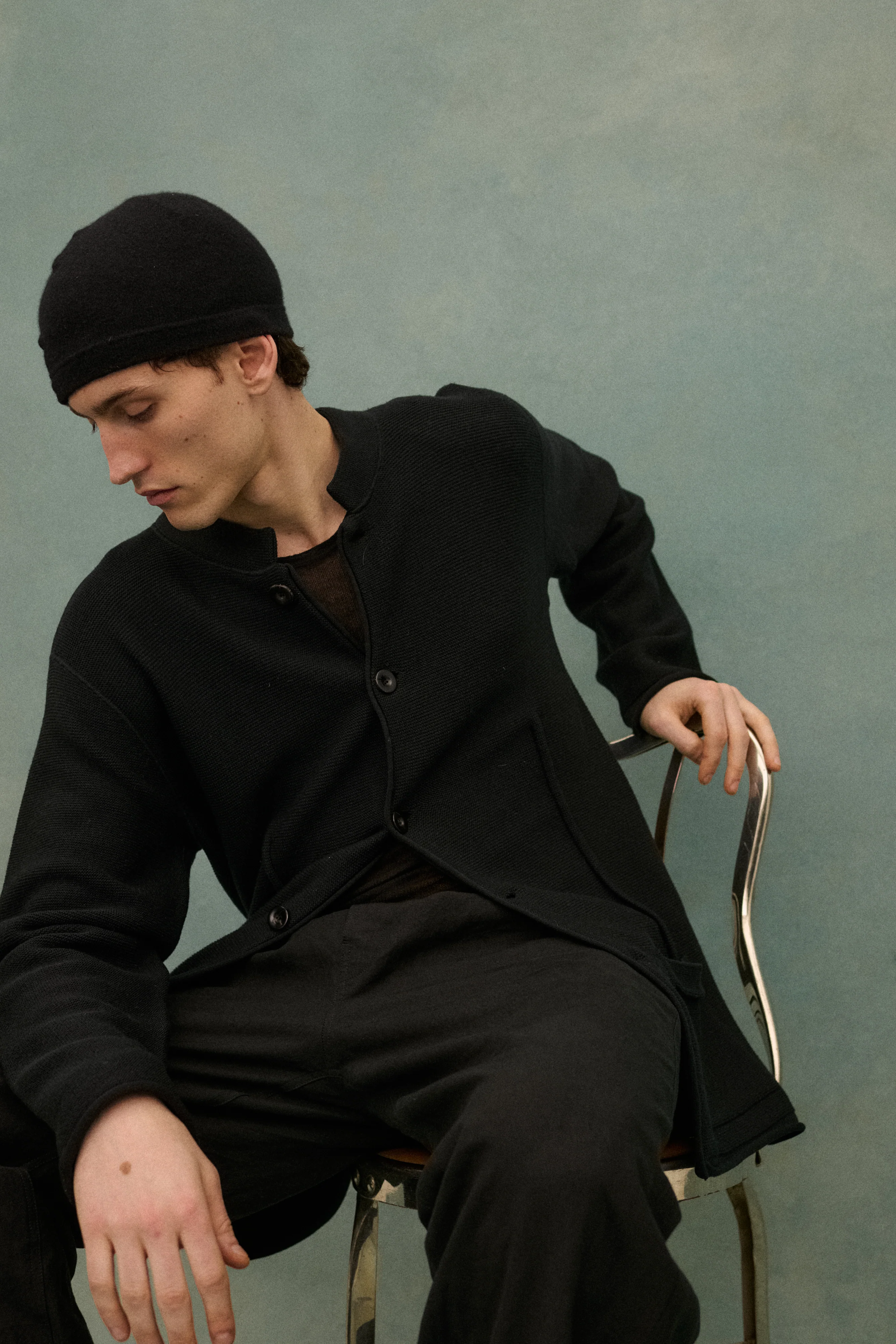 Armani Black Knit Cardigan - Image 14