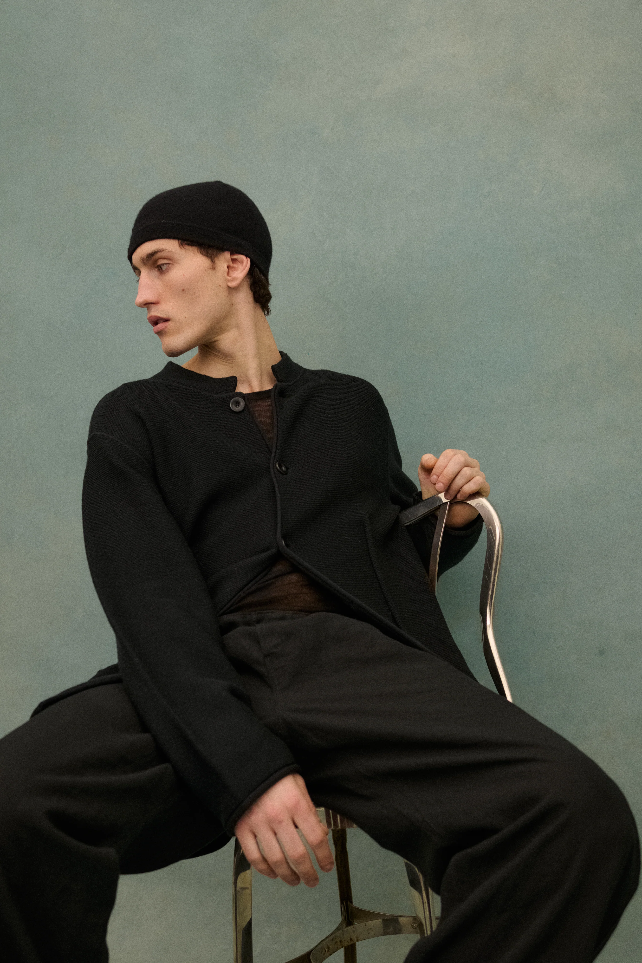 Armani Black Knit Cardigan - Image 15