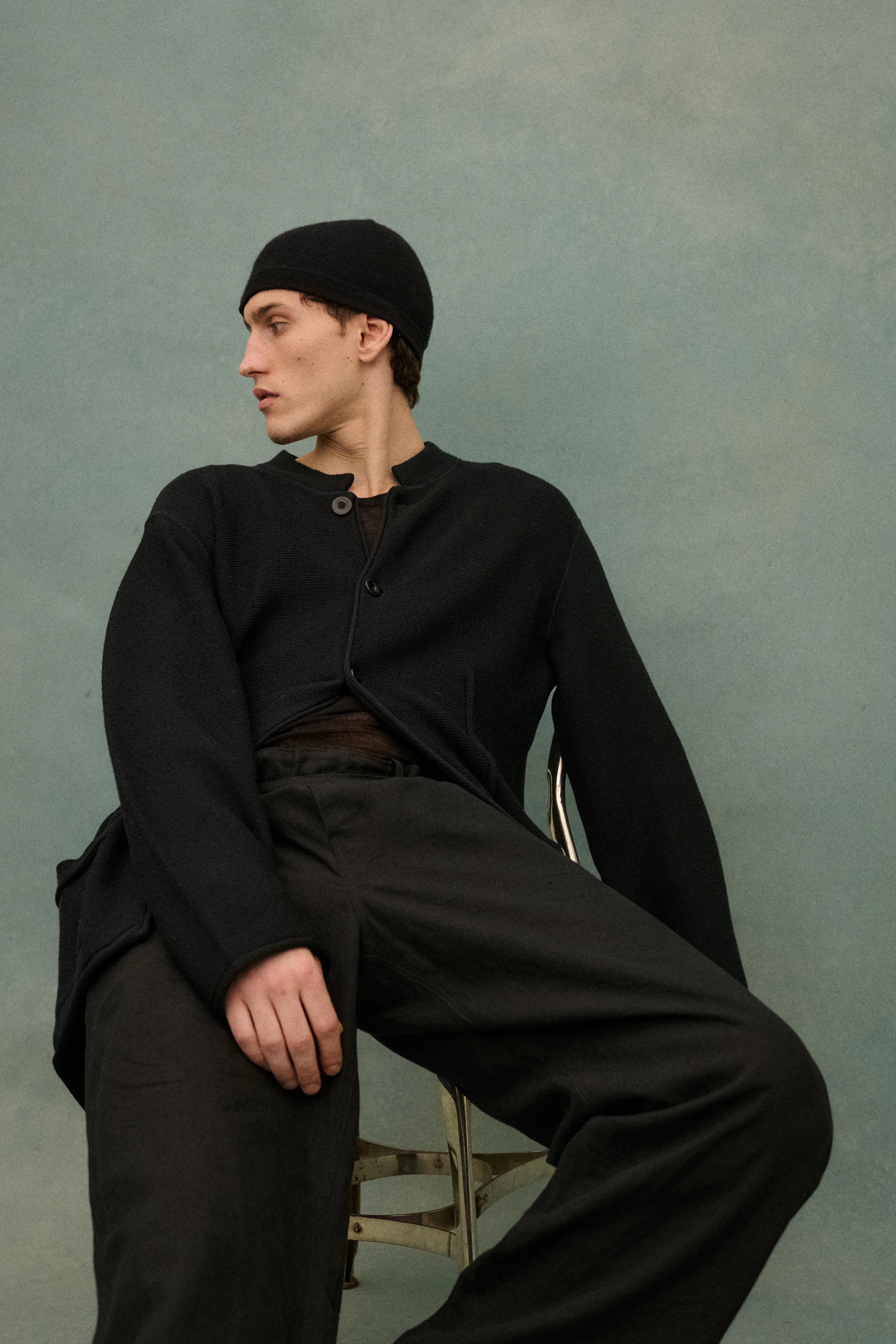 Armani Black Knit Cardigan - Image 21