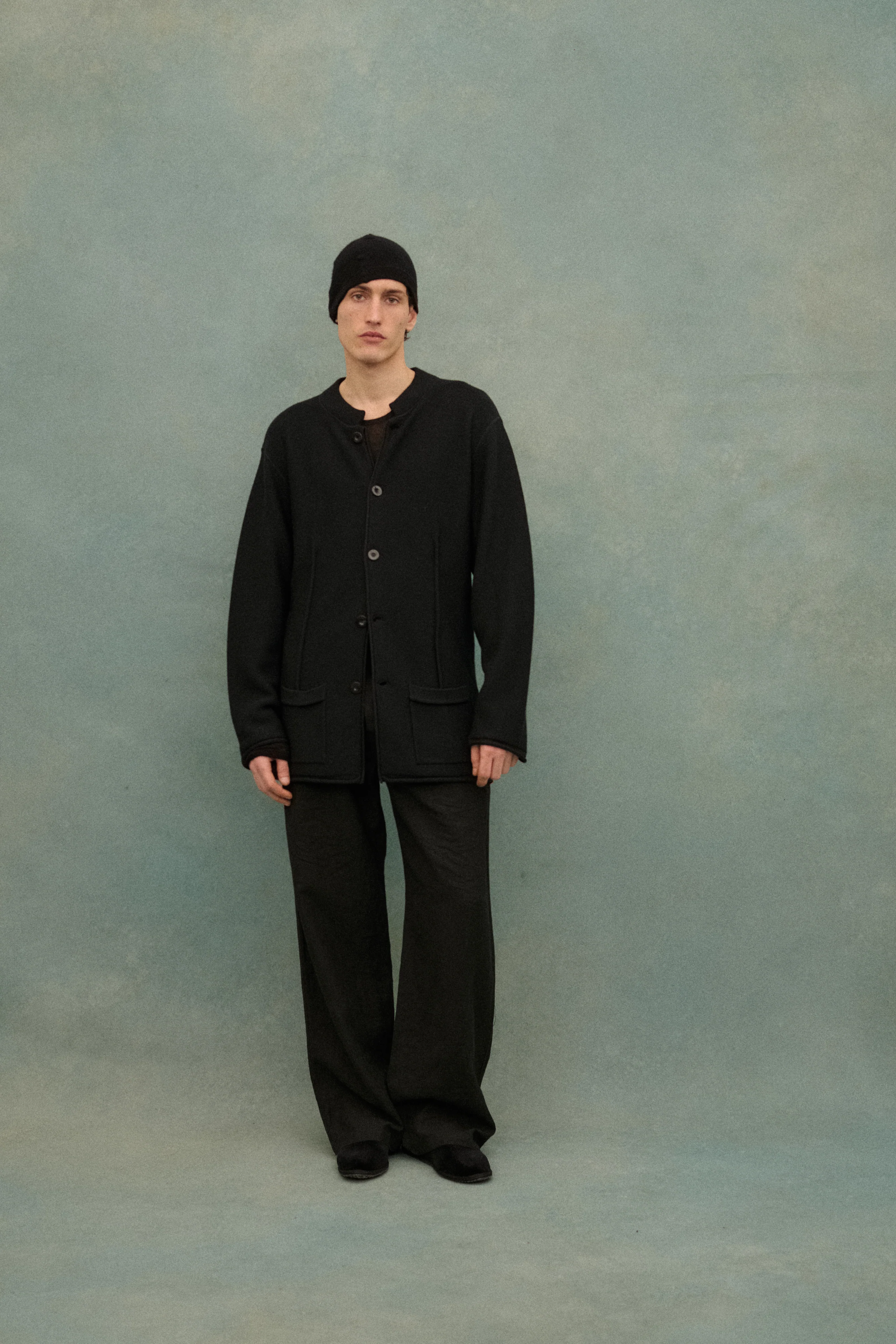 Armani Black Knit Cardigan - Image 5