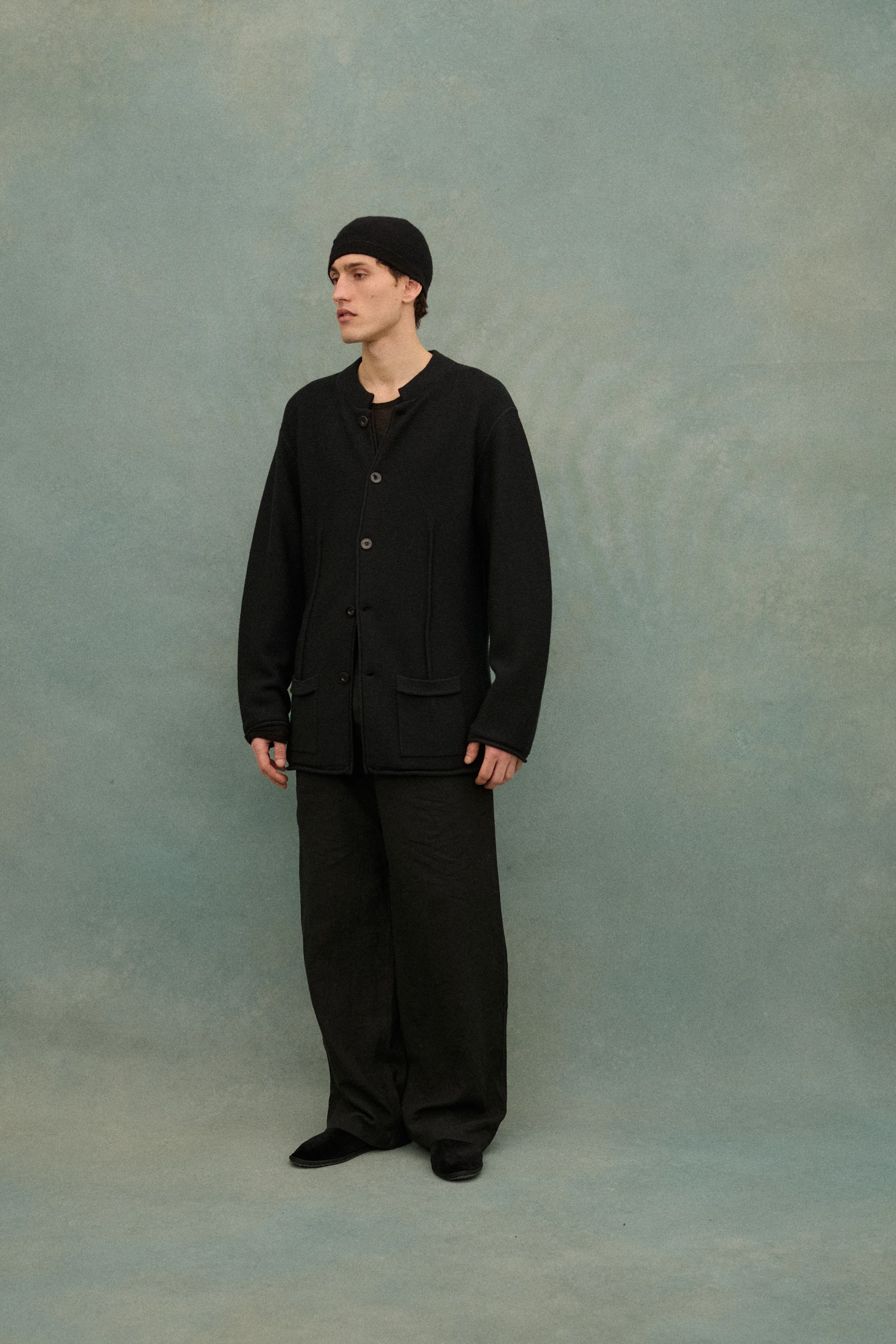 Armani Black Knit Cardigan - Image 6