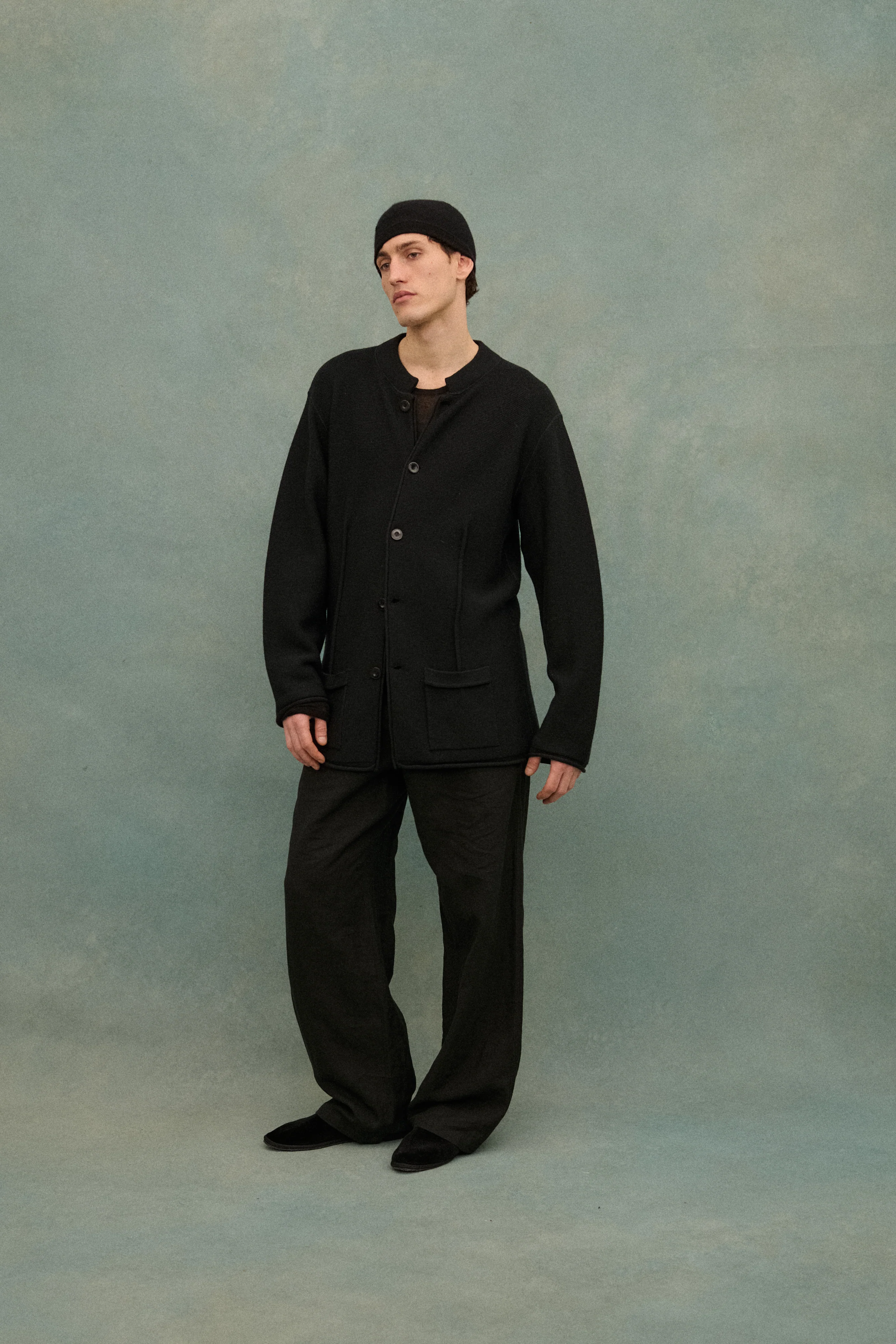 Armani Black Knit Cardigan - Image 7