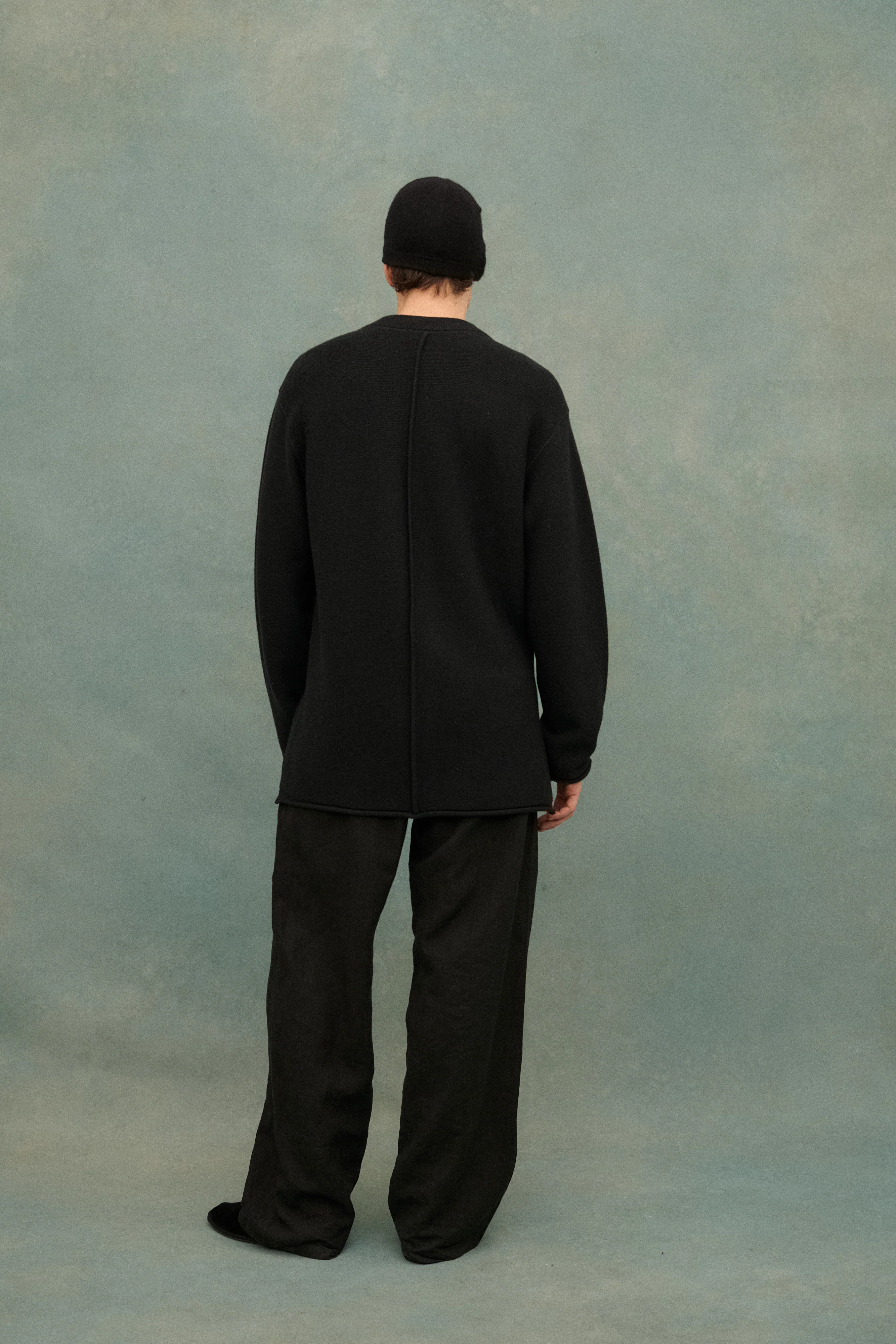 Armani Black Knit Cardigan - Image 8