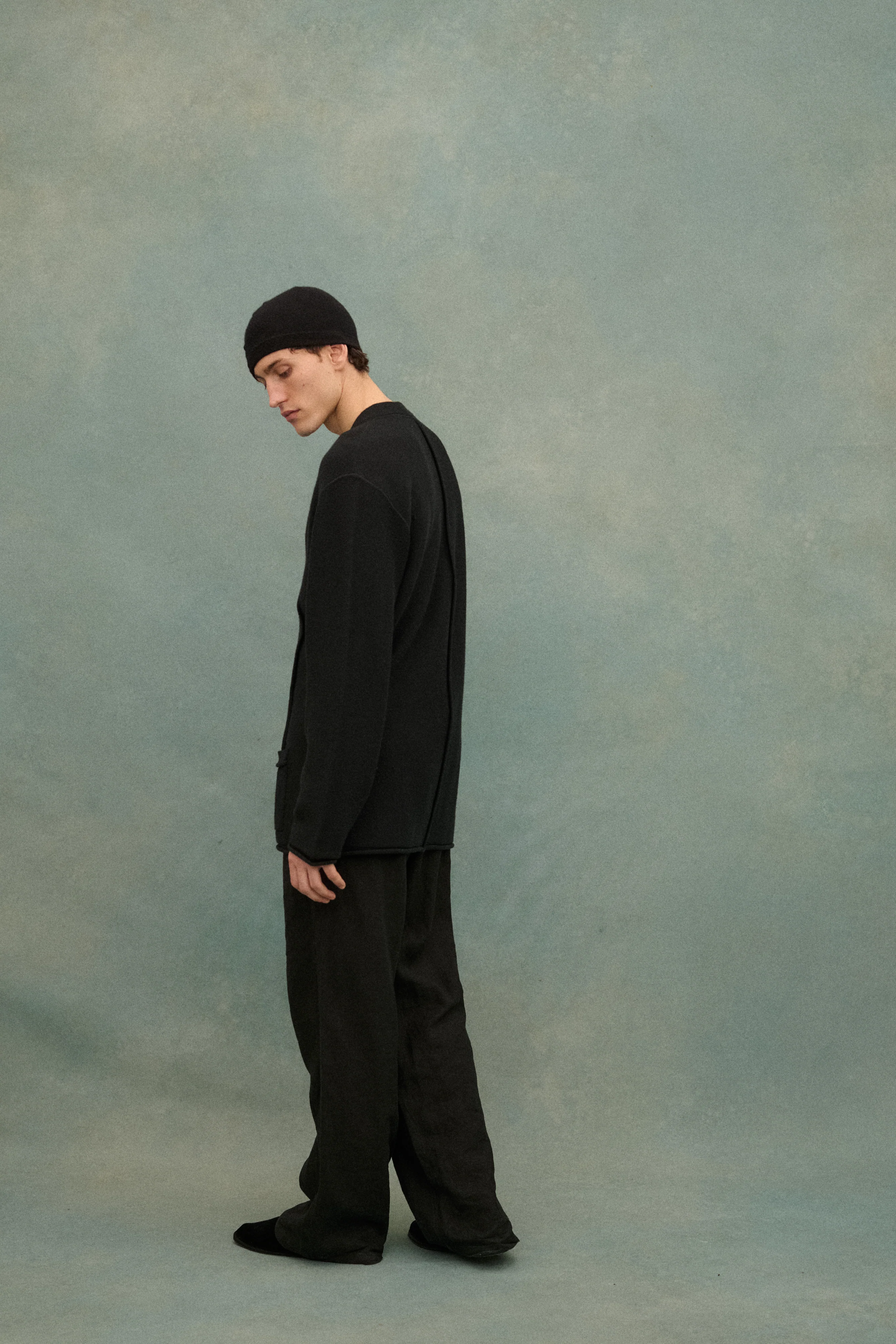 Armani Black Knit Cardigan - Image 9