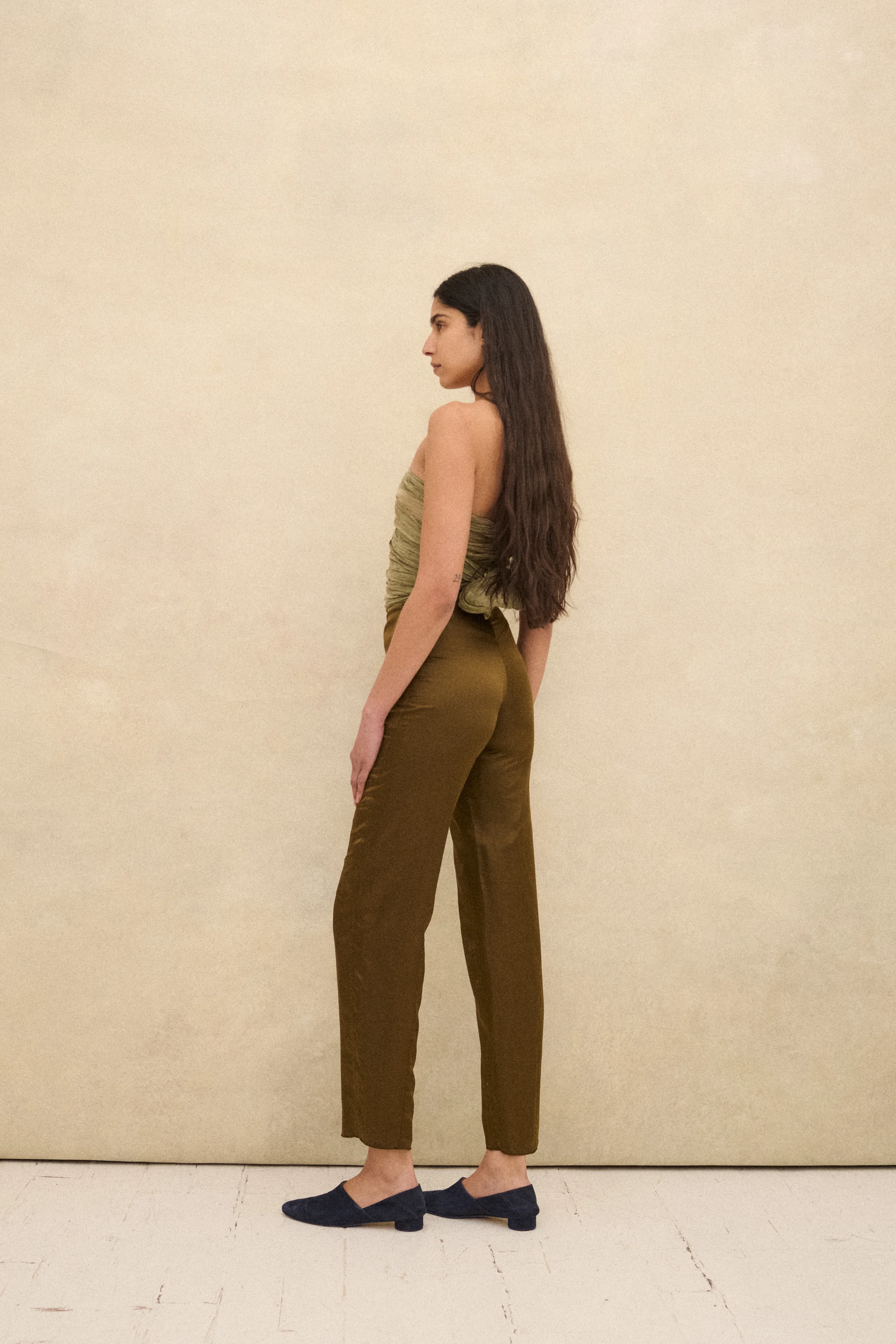 Armani Khaki Trousers - Image 11
