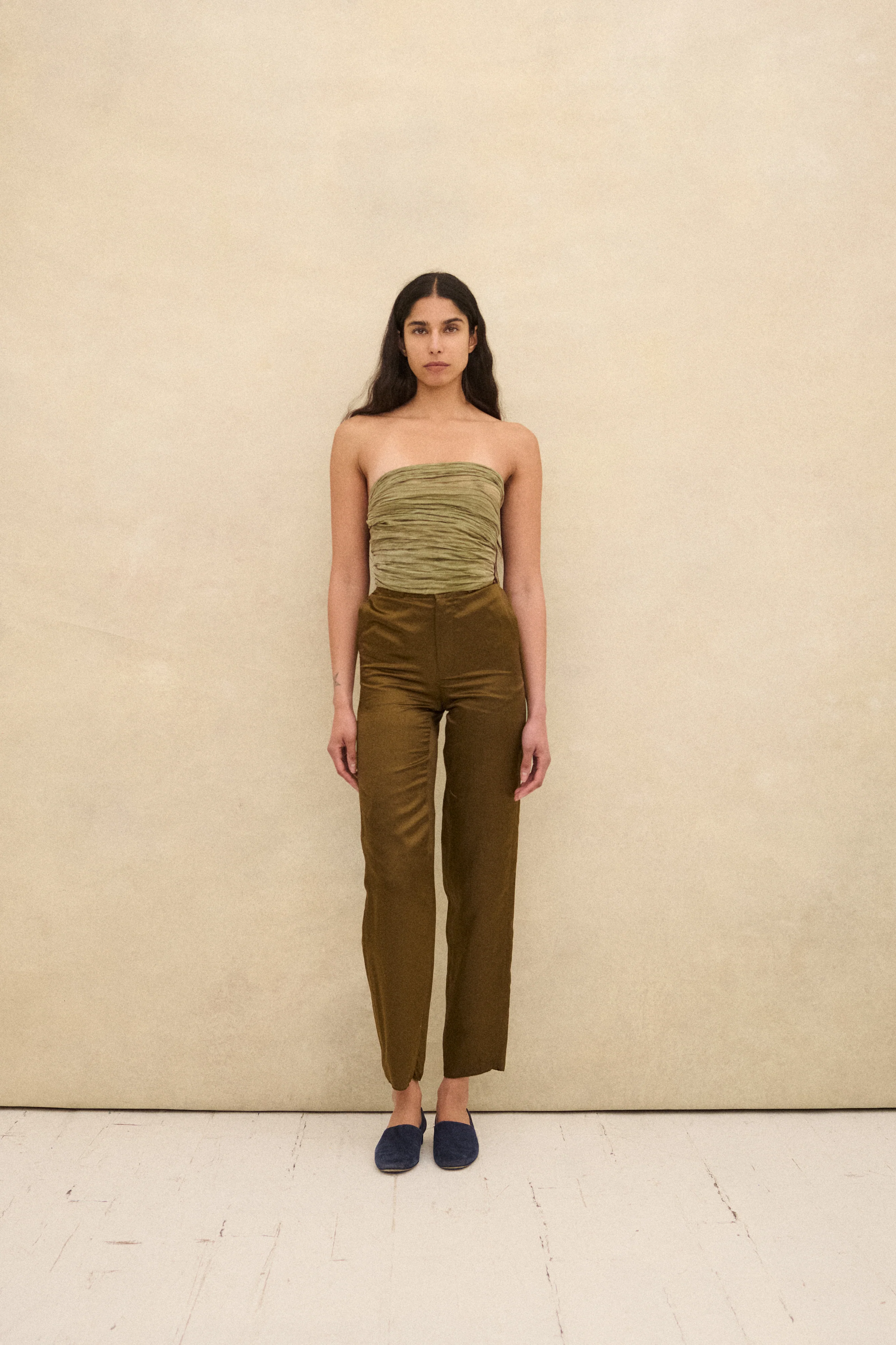 Armani Khaki Trousers - Image 12