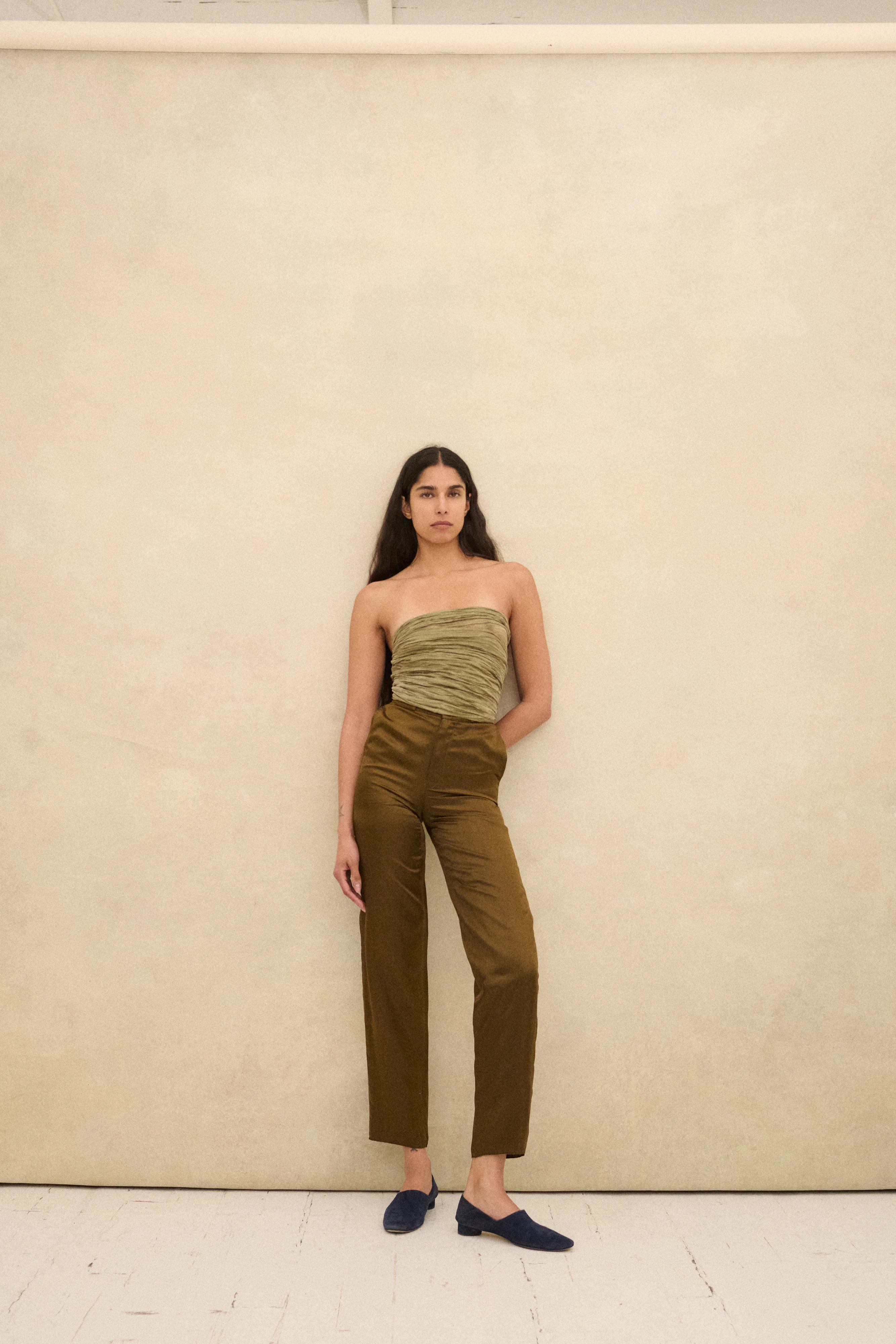 Armani Khaki Trousers - Image 13