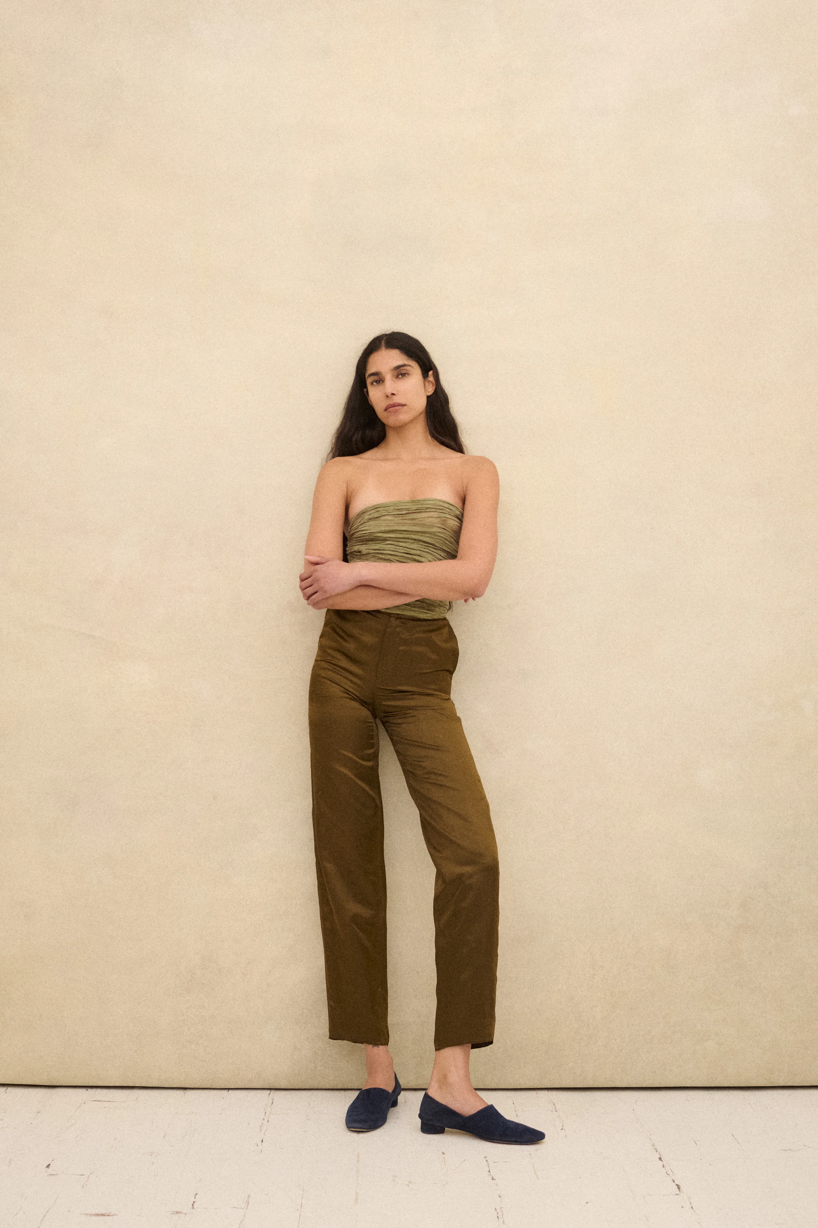 Armani Khaki Trousers - Image 14