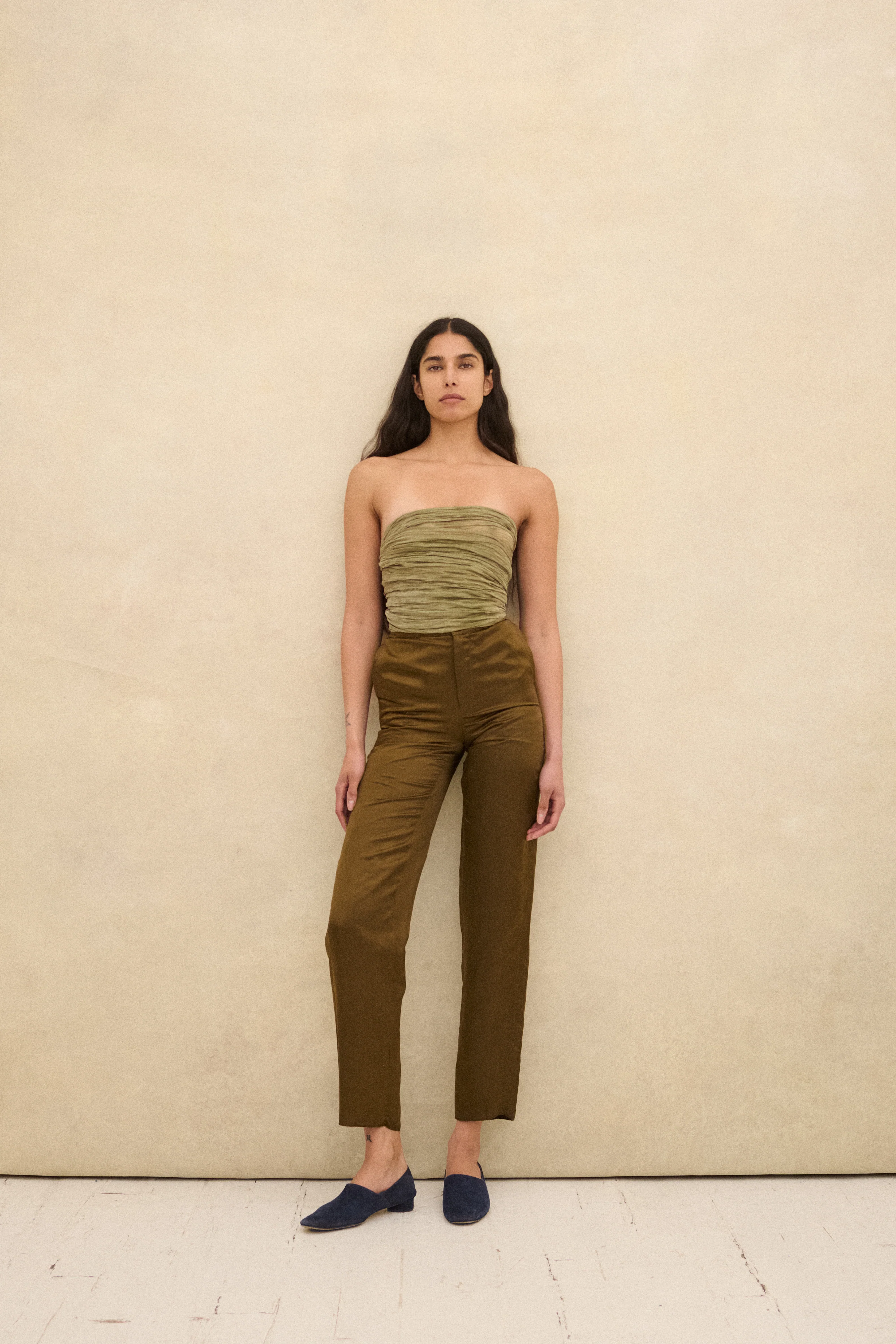 Armani Khaki Trousers - Image 16