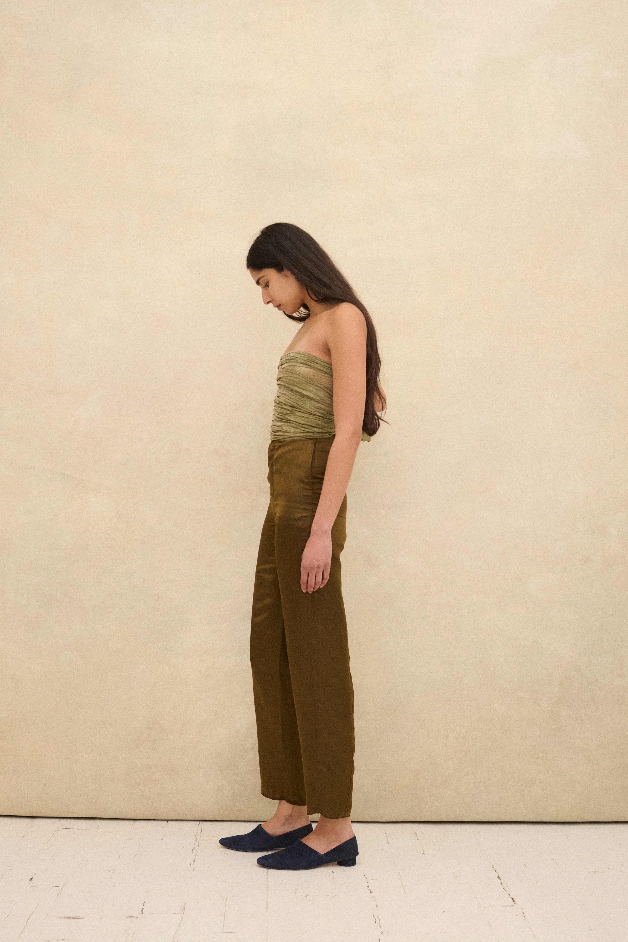 Armani Khaki Trousers - Image 9