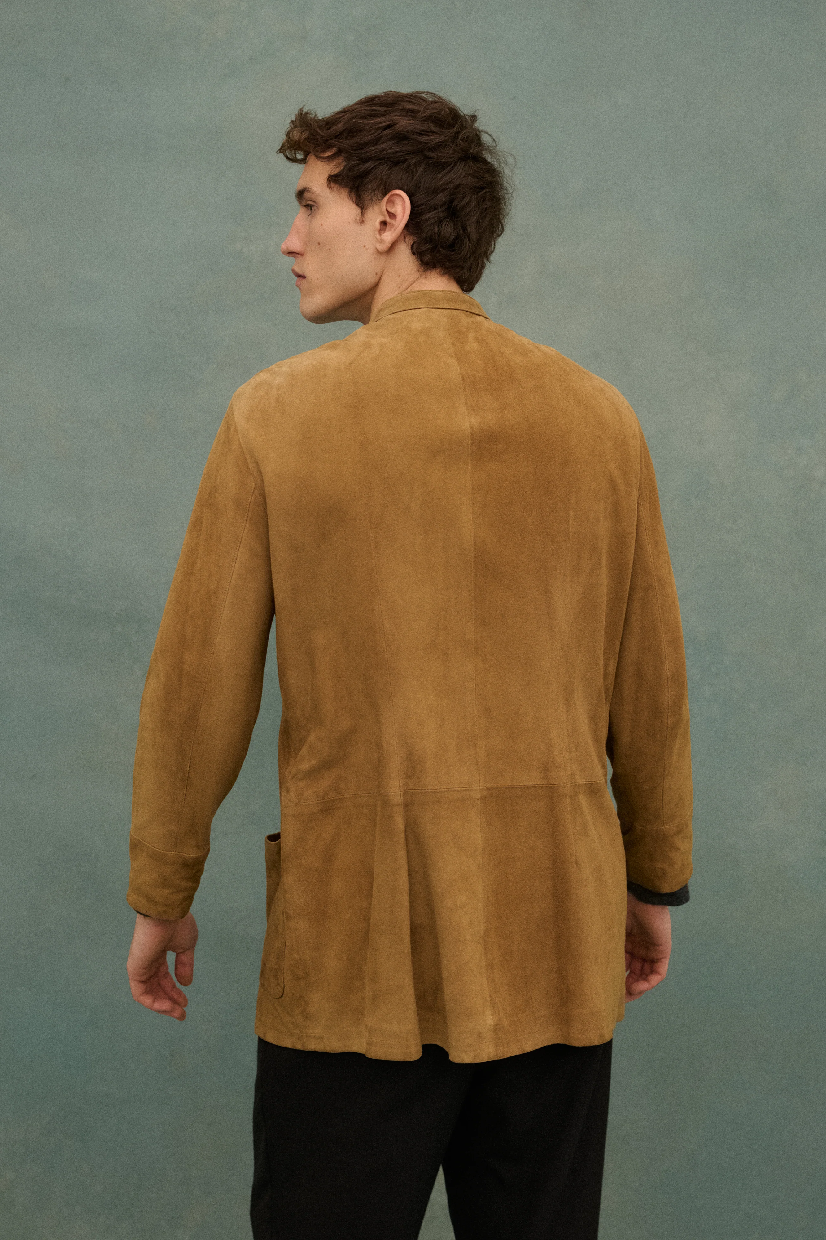 Armani Suede Jacket - Image 12