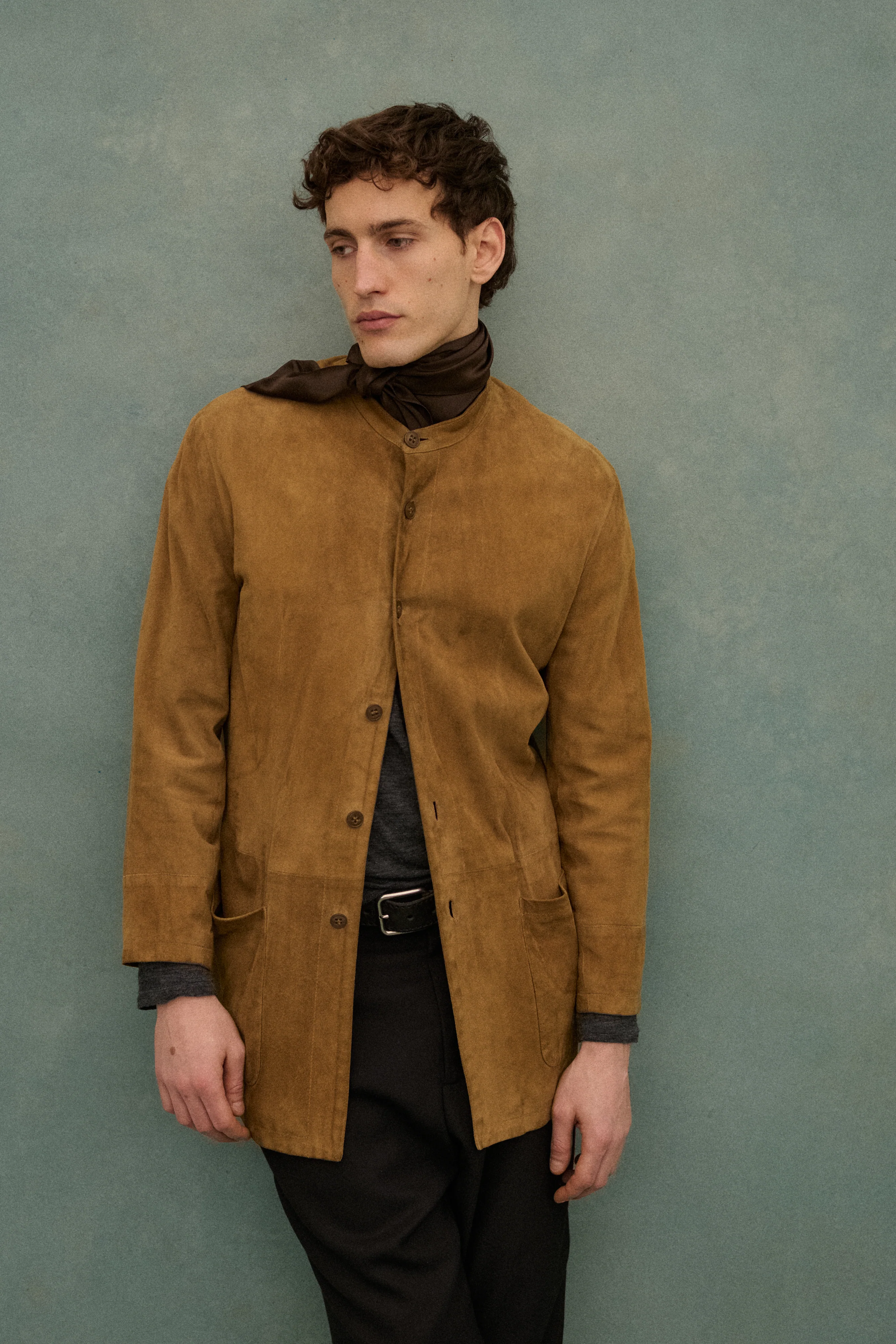 Armani Suede Jacket - Image 14