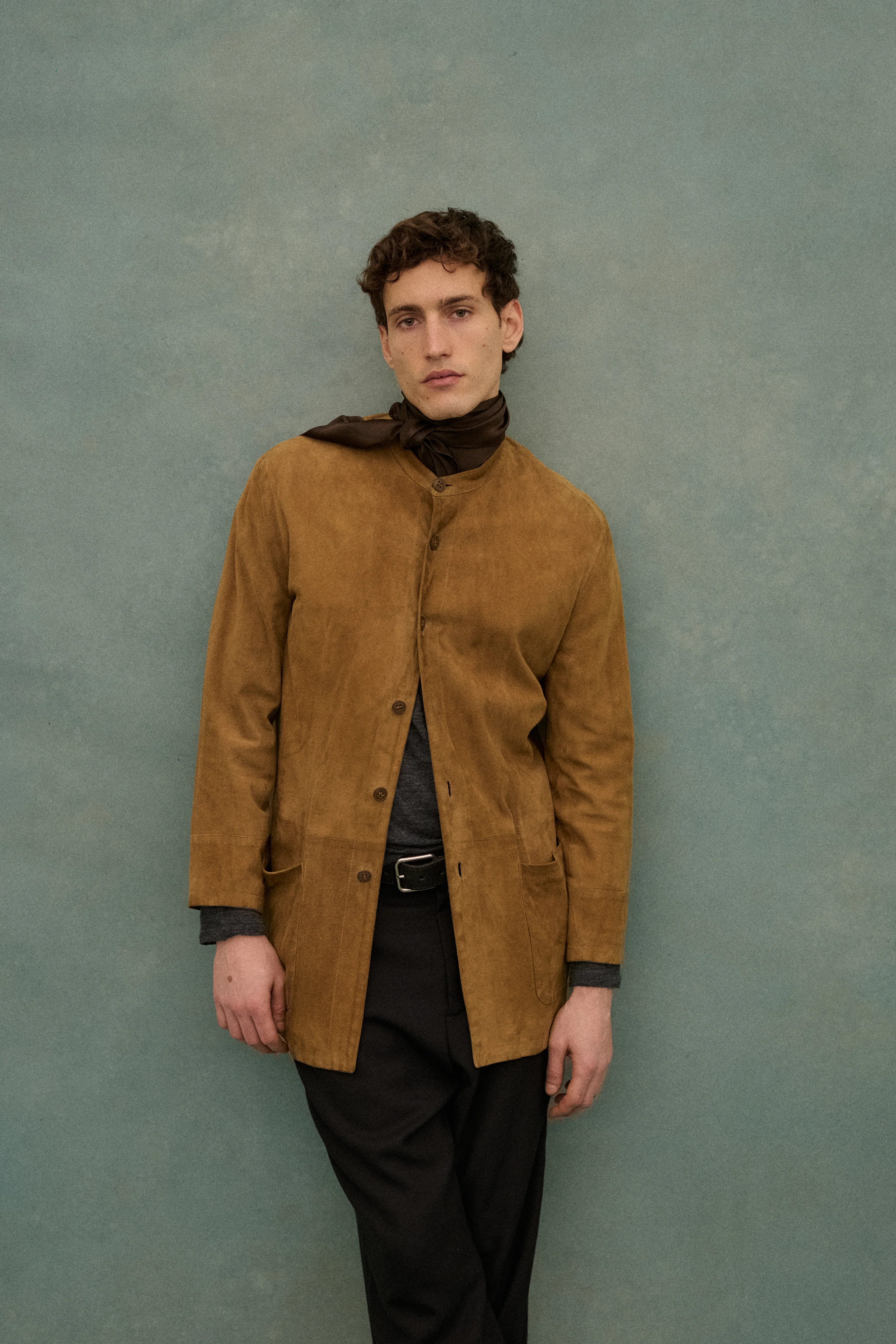 Armani Suede Jacket - Image 15
