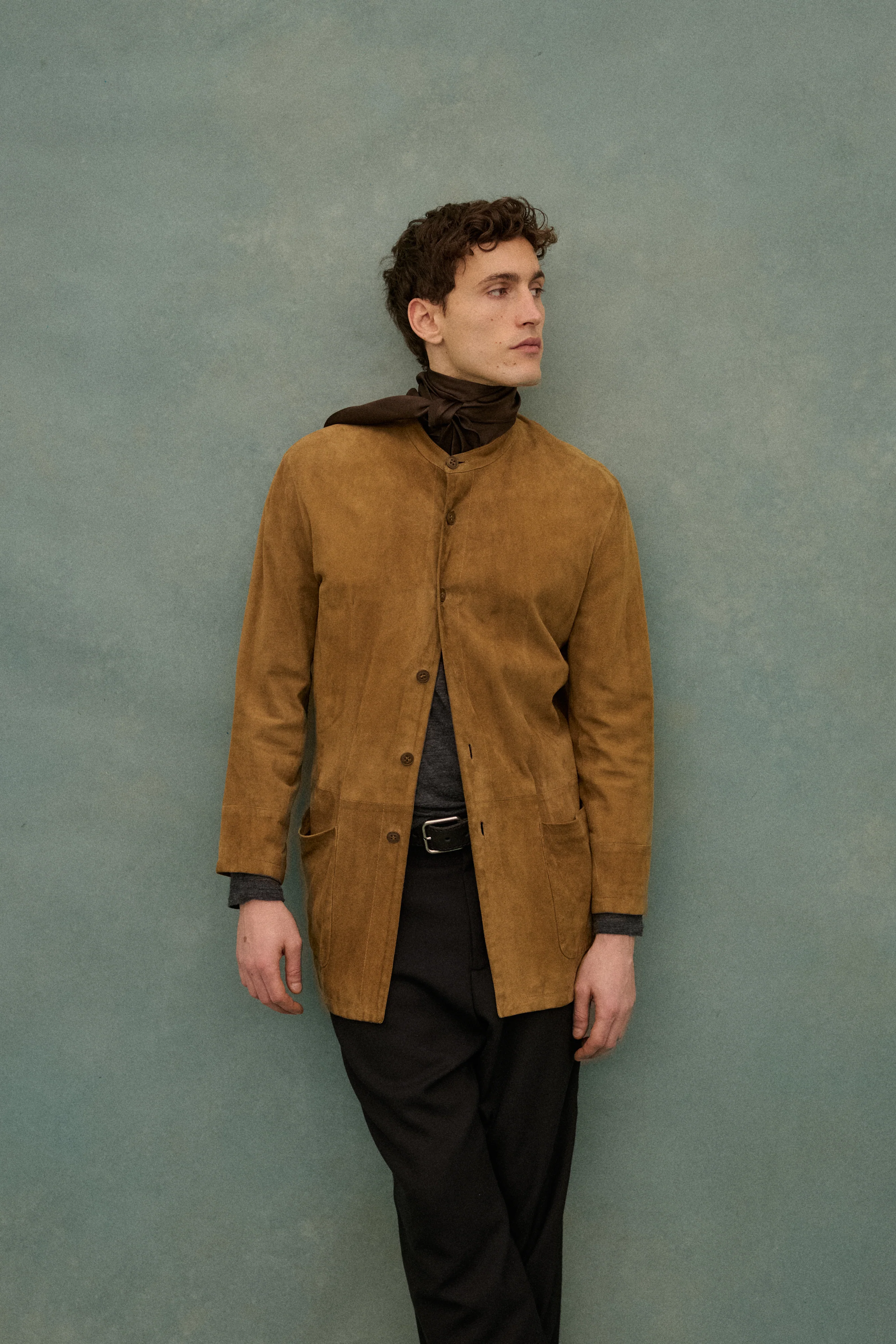 Armani Suede Jacket - Image 16