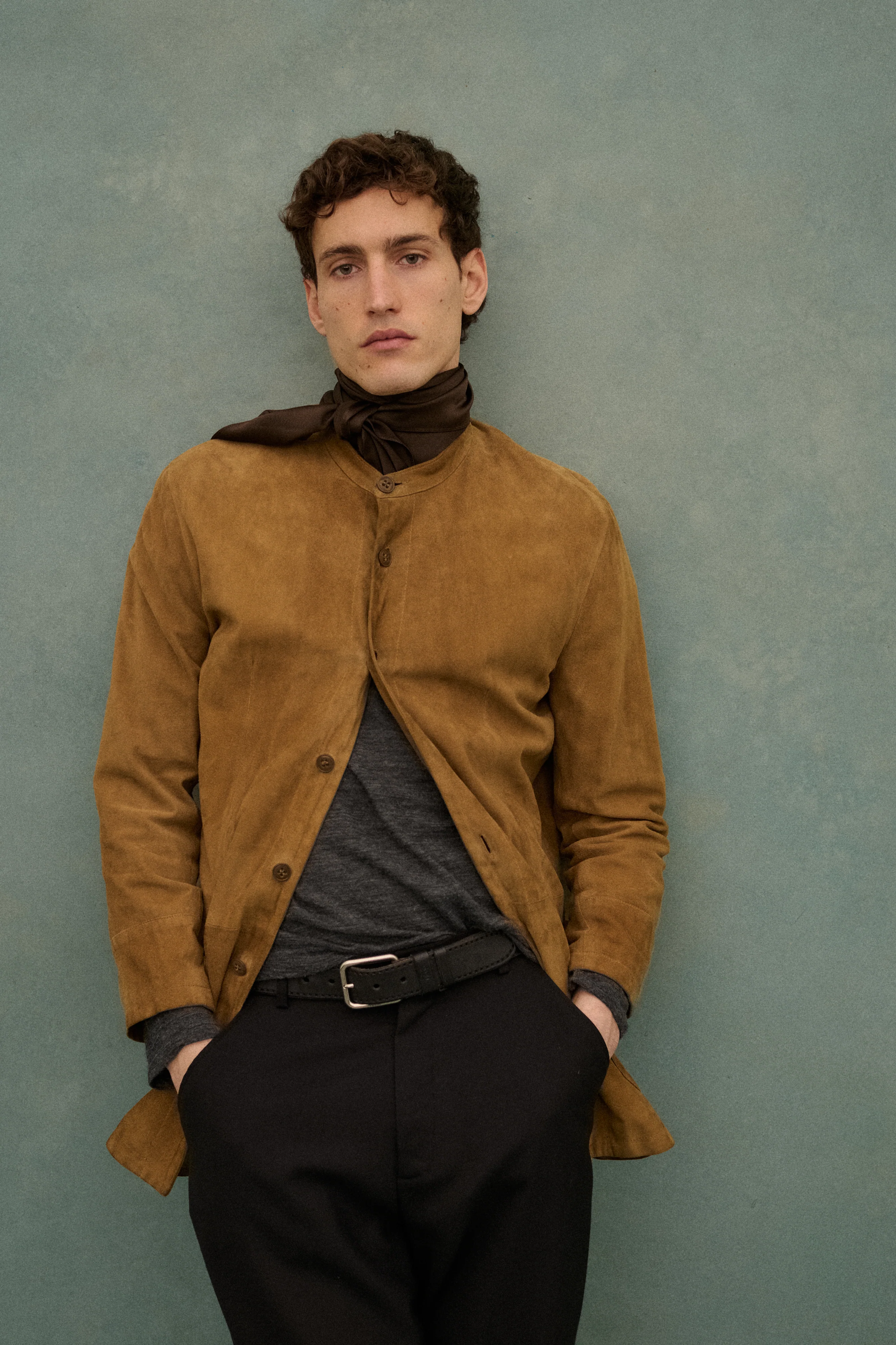 Armani Suede Jacket - Image 24