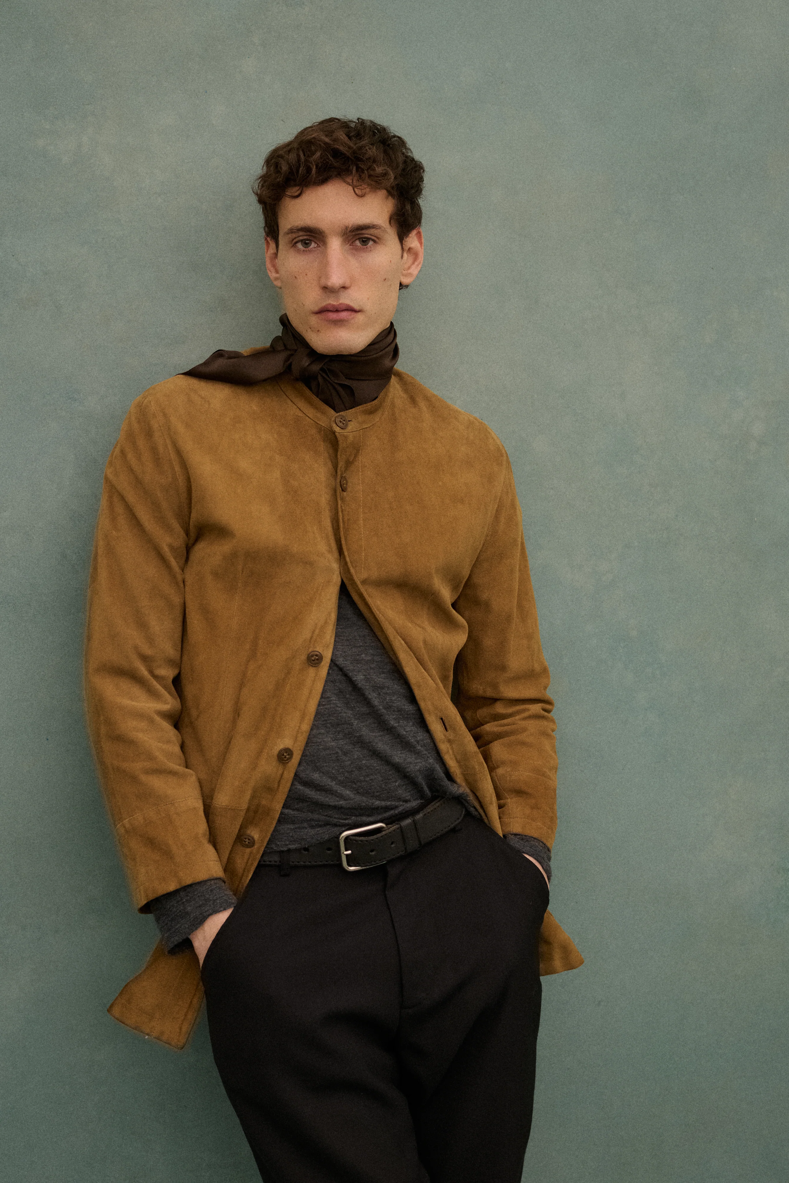 Armani Suede Jacket - Image 25