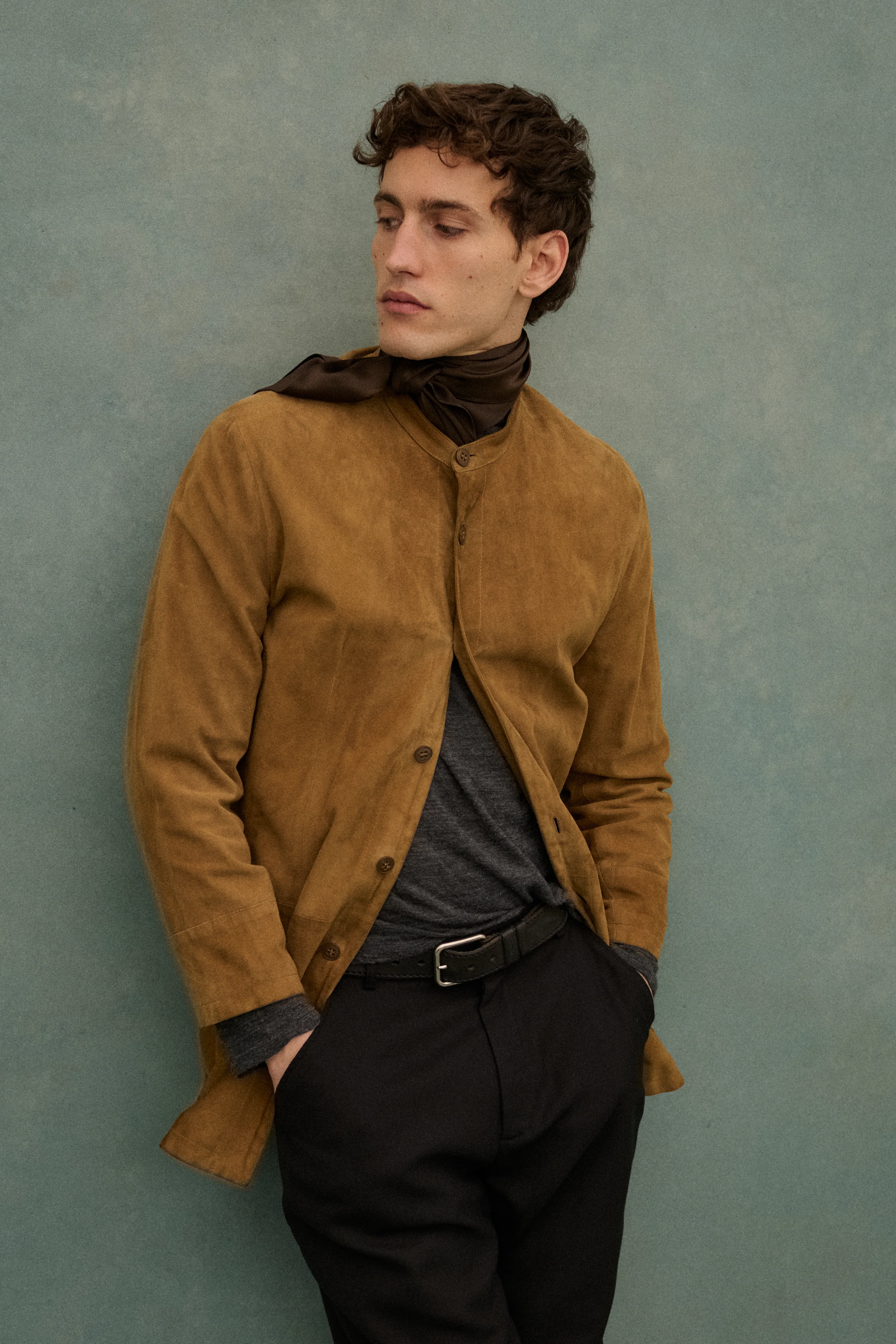 Armani Suede Jacket - Image 26