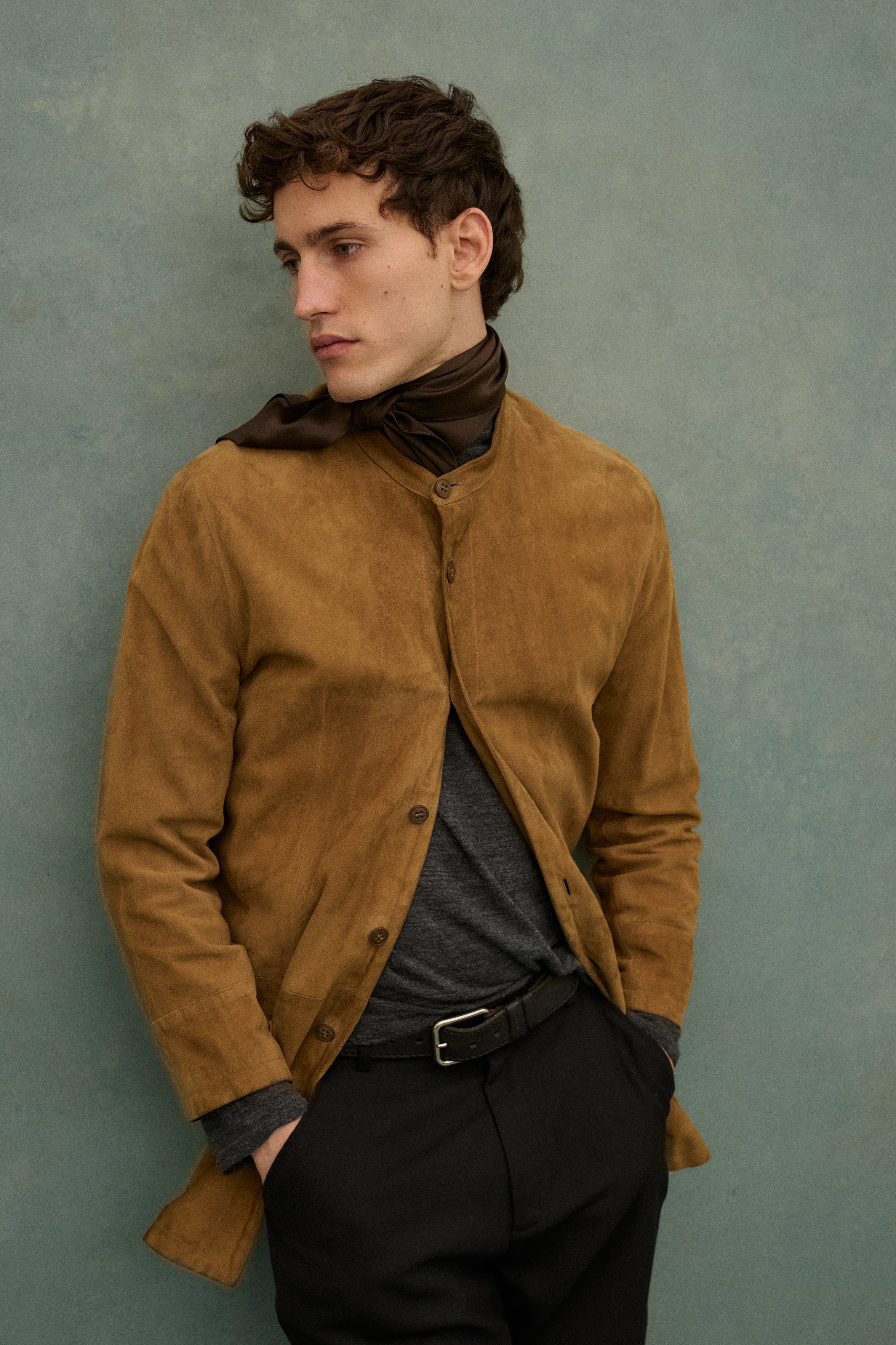 Armani Suede Jacket - Image 27