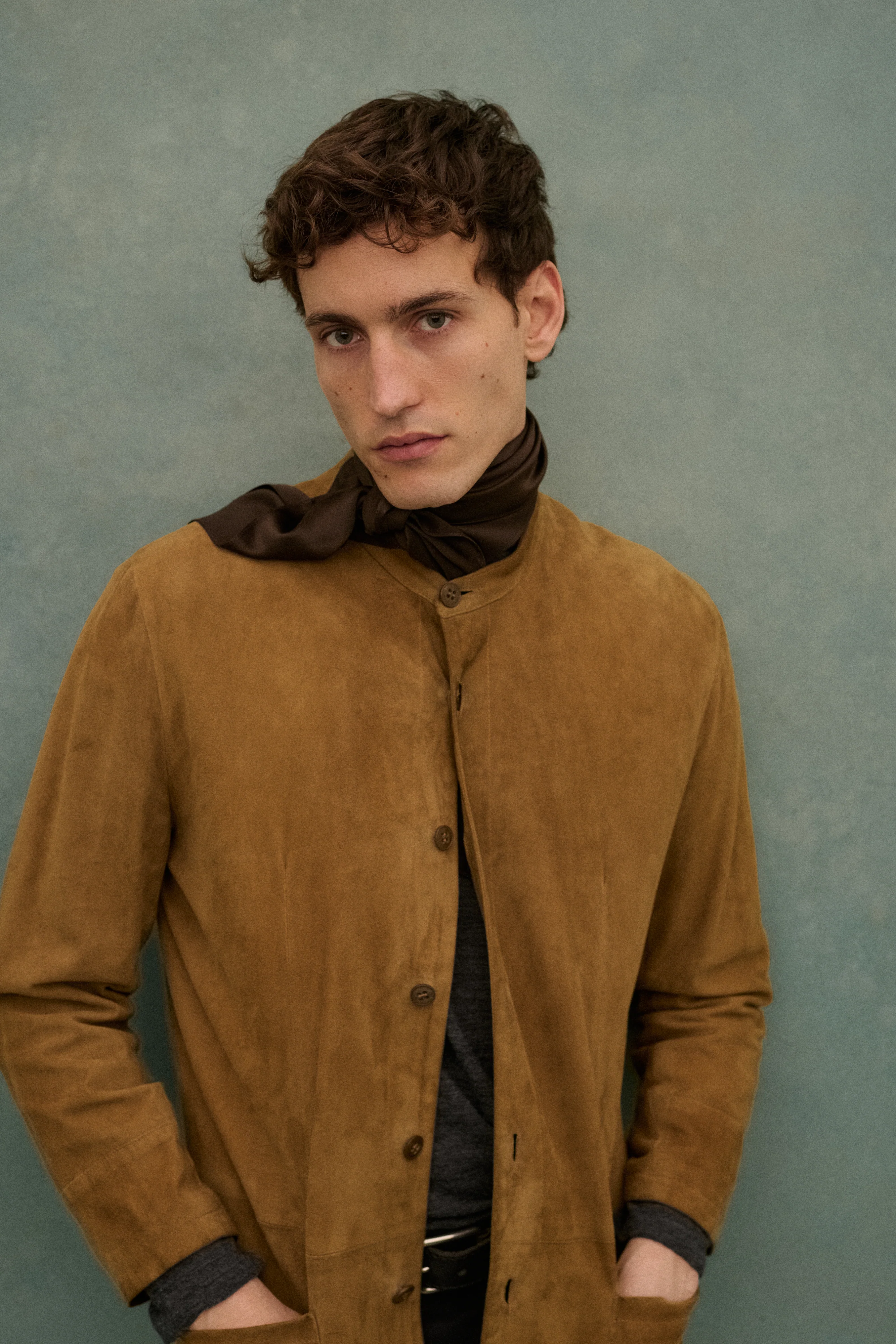 Armani Suede Jacket - Image 29