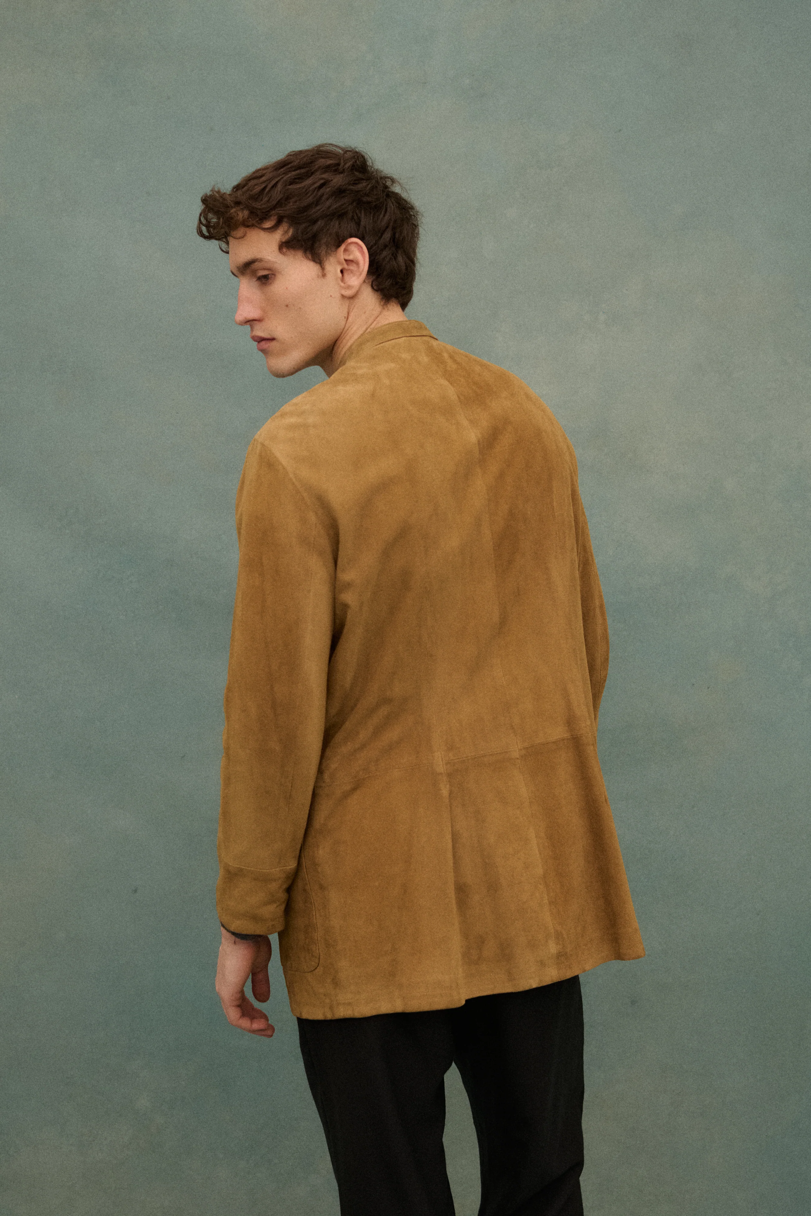 Armani Suede Jacket - Image 3