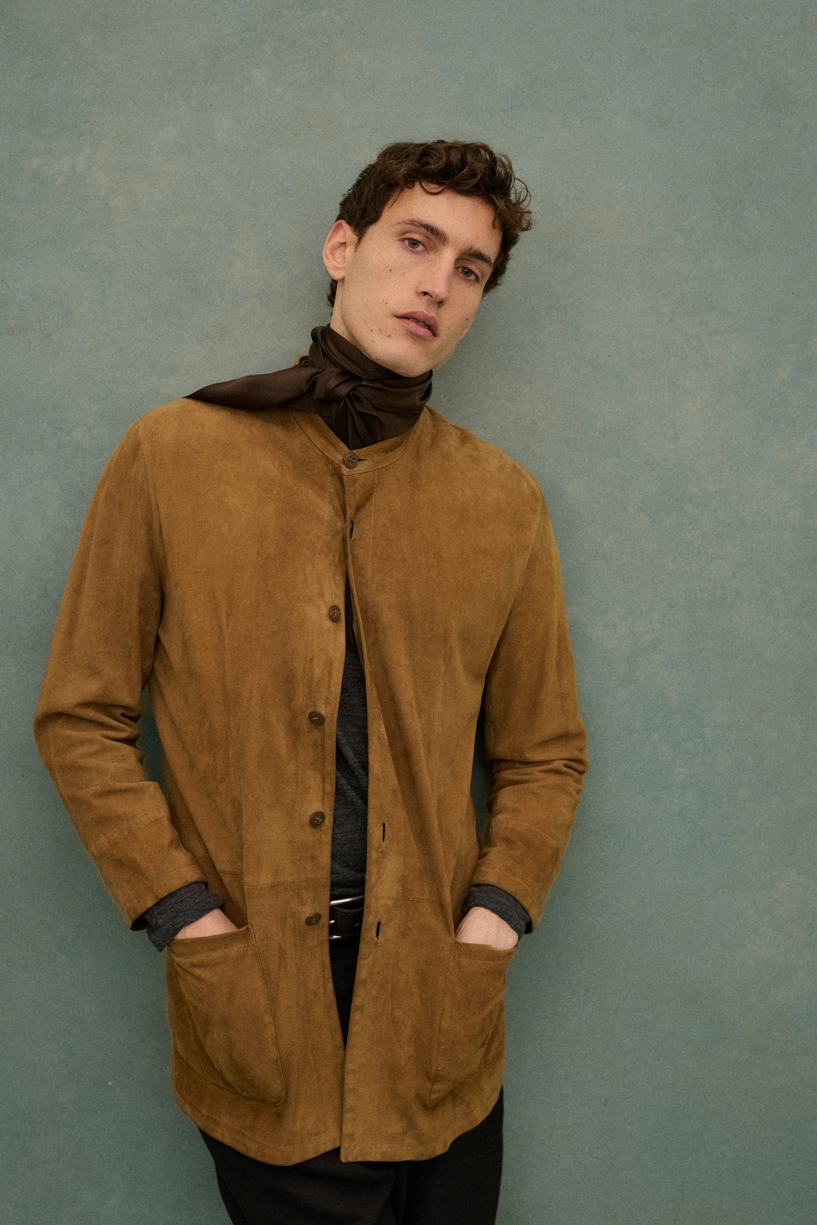 Armani Suede Jacket - Image 30