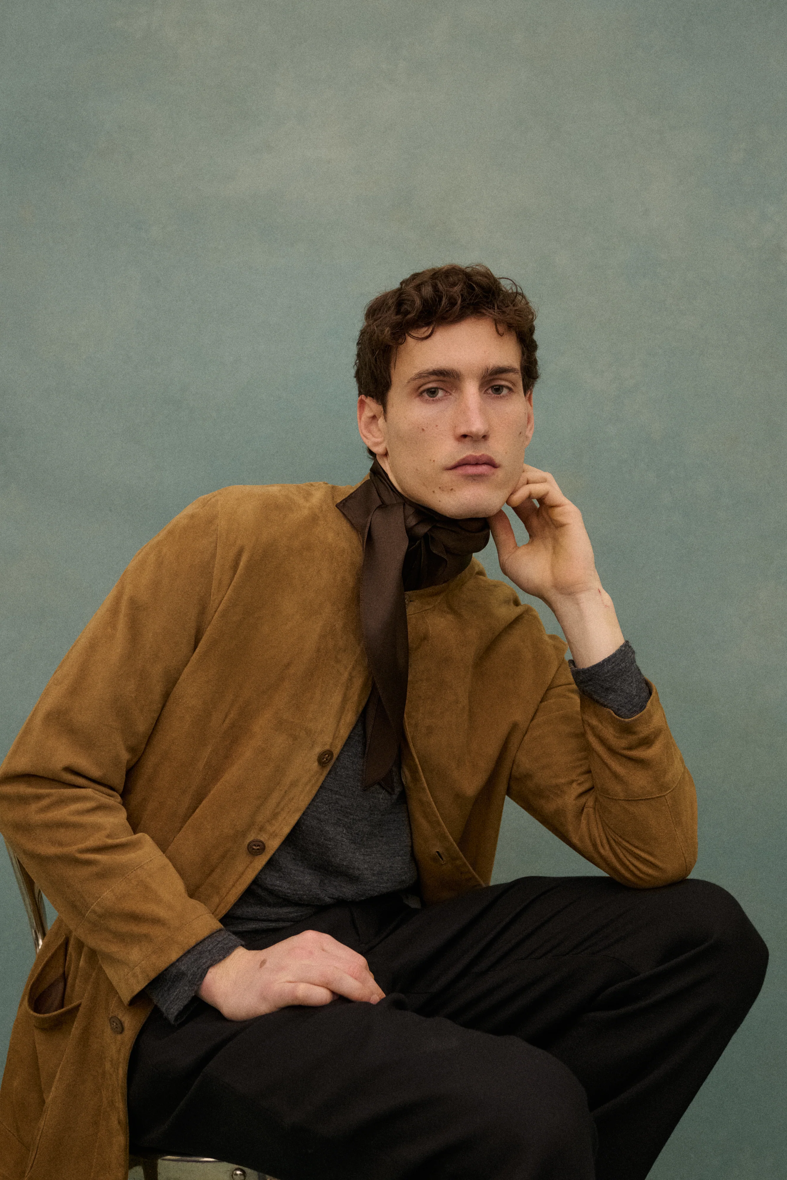 Armani Suede Jacket - Image 33