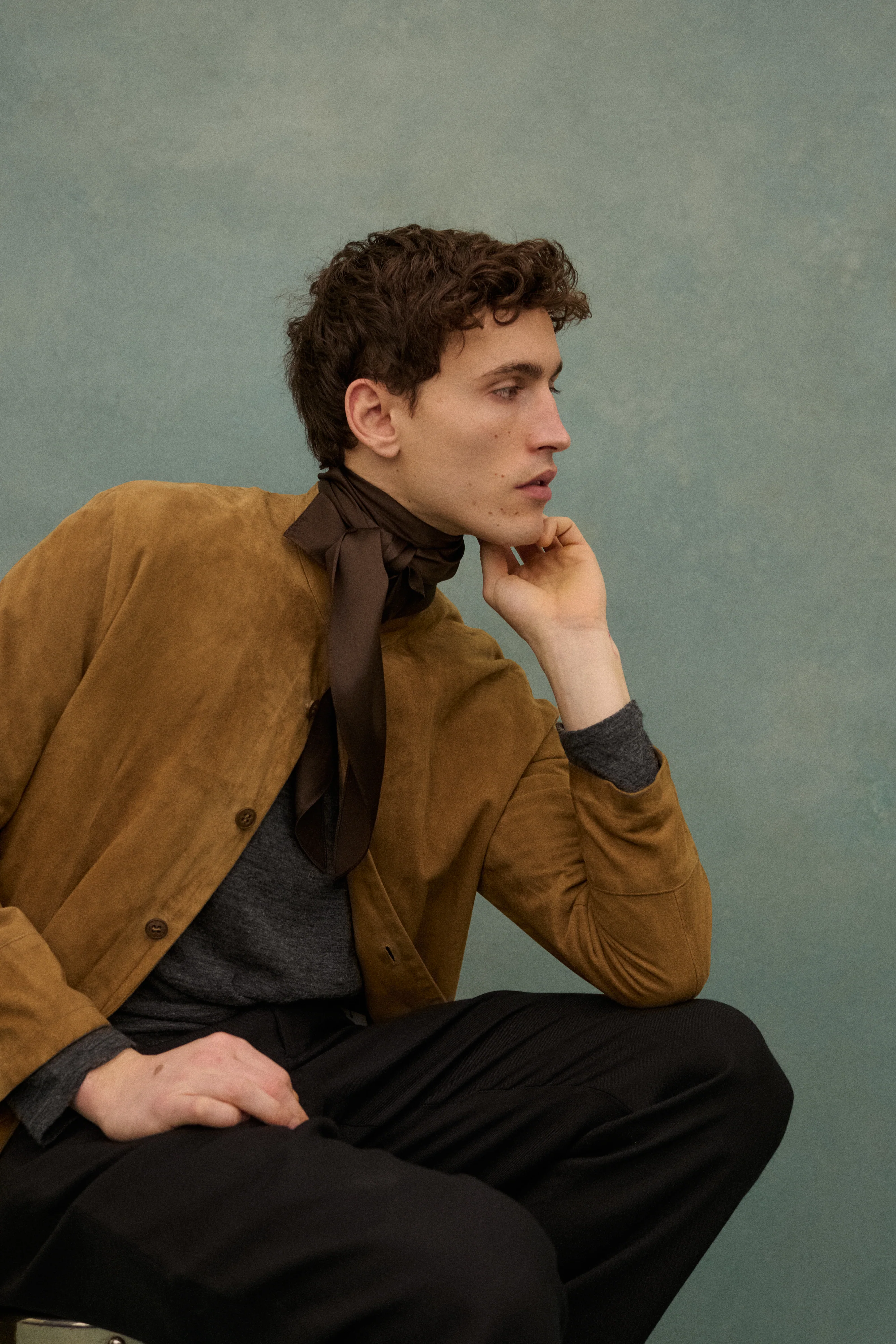 Armani Suede Jacket - Image 34