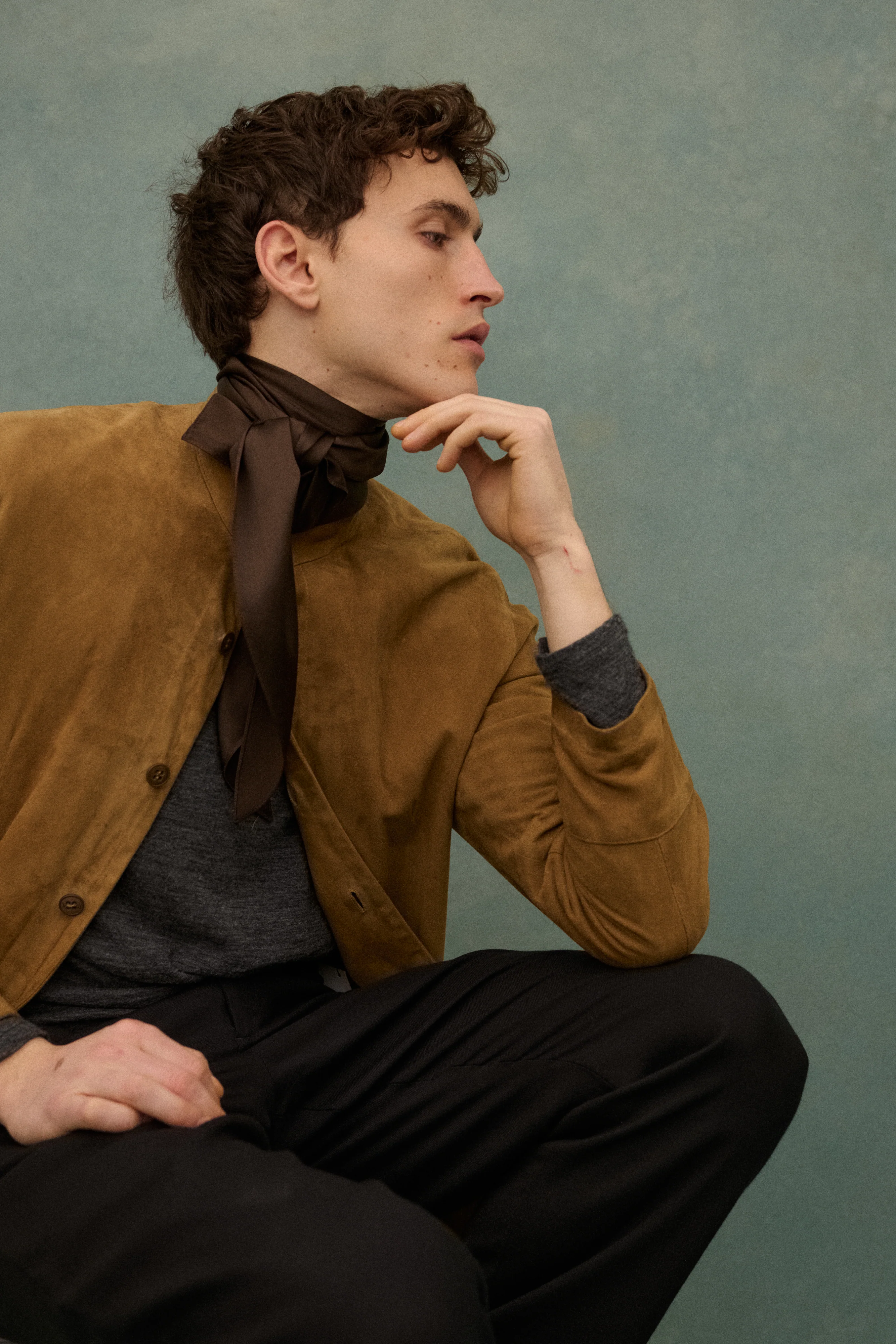 Armani Suede Jacket - Image 35