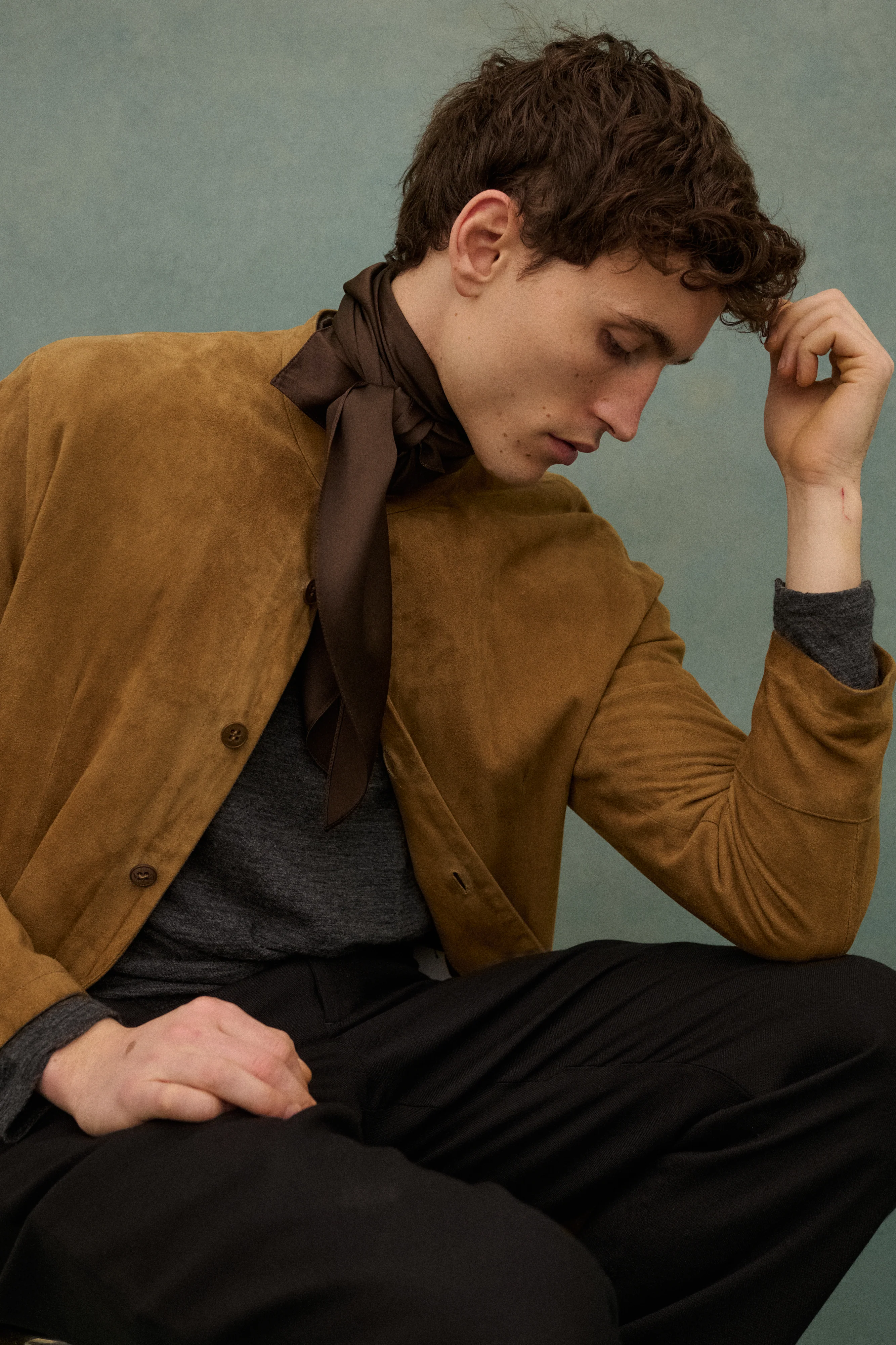 Armani Suede Jacket - Image 36