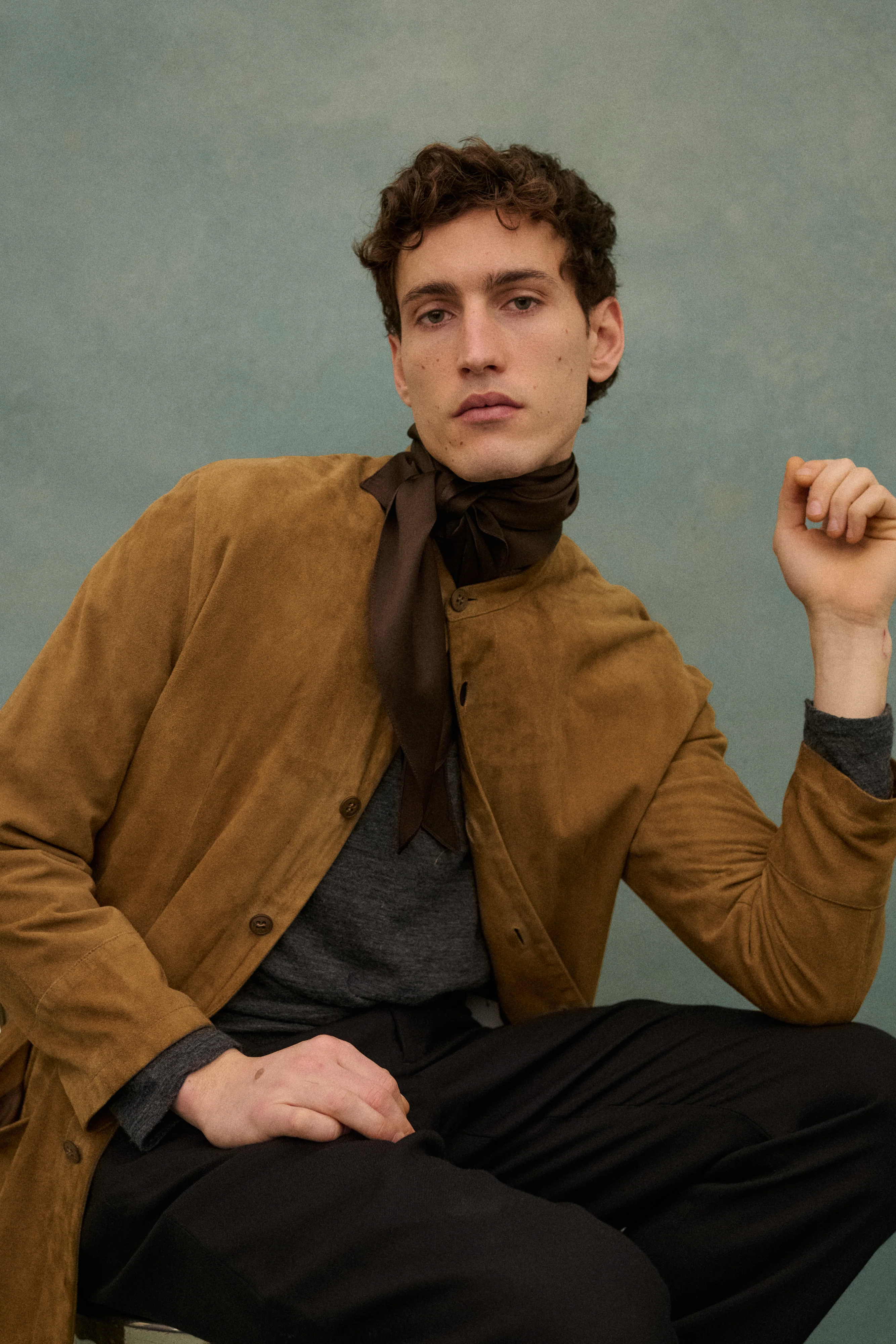 Armani Suede Jacket - Image 38