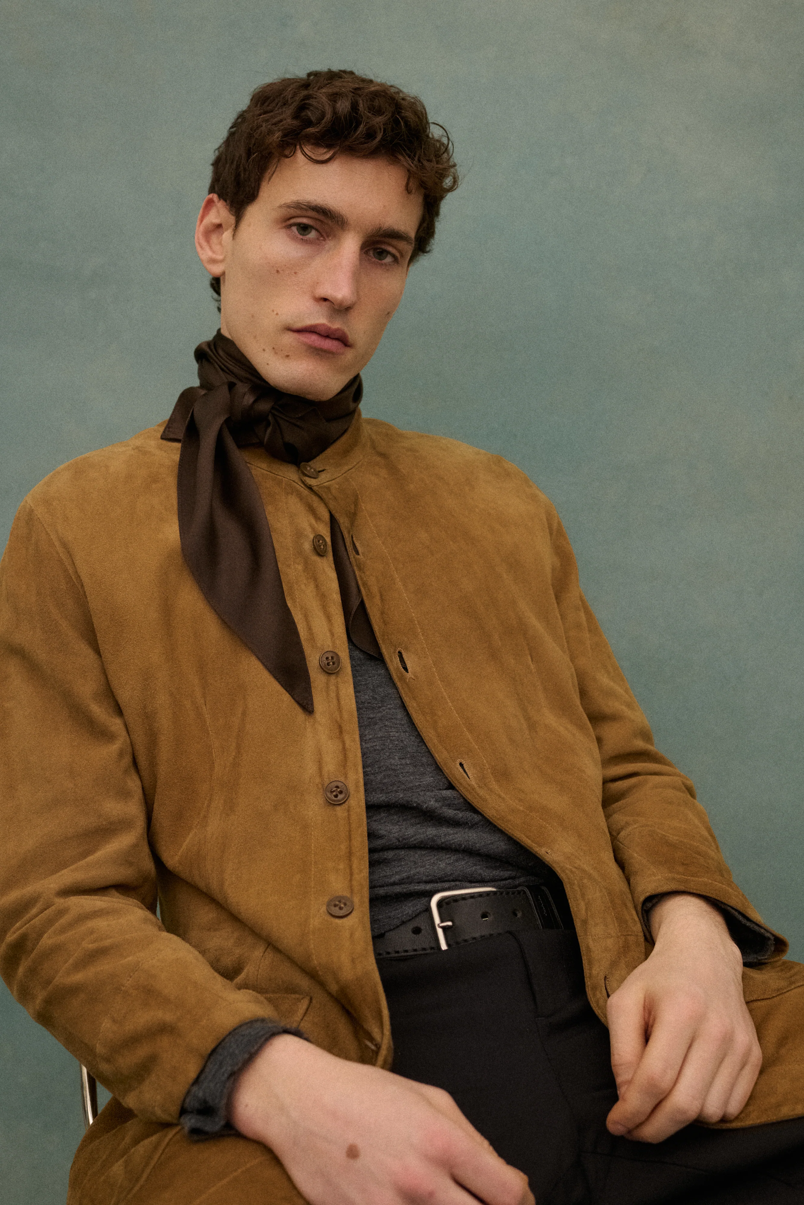 Armani Suede Jacket - Image 40