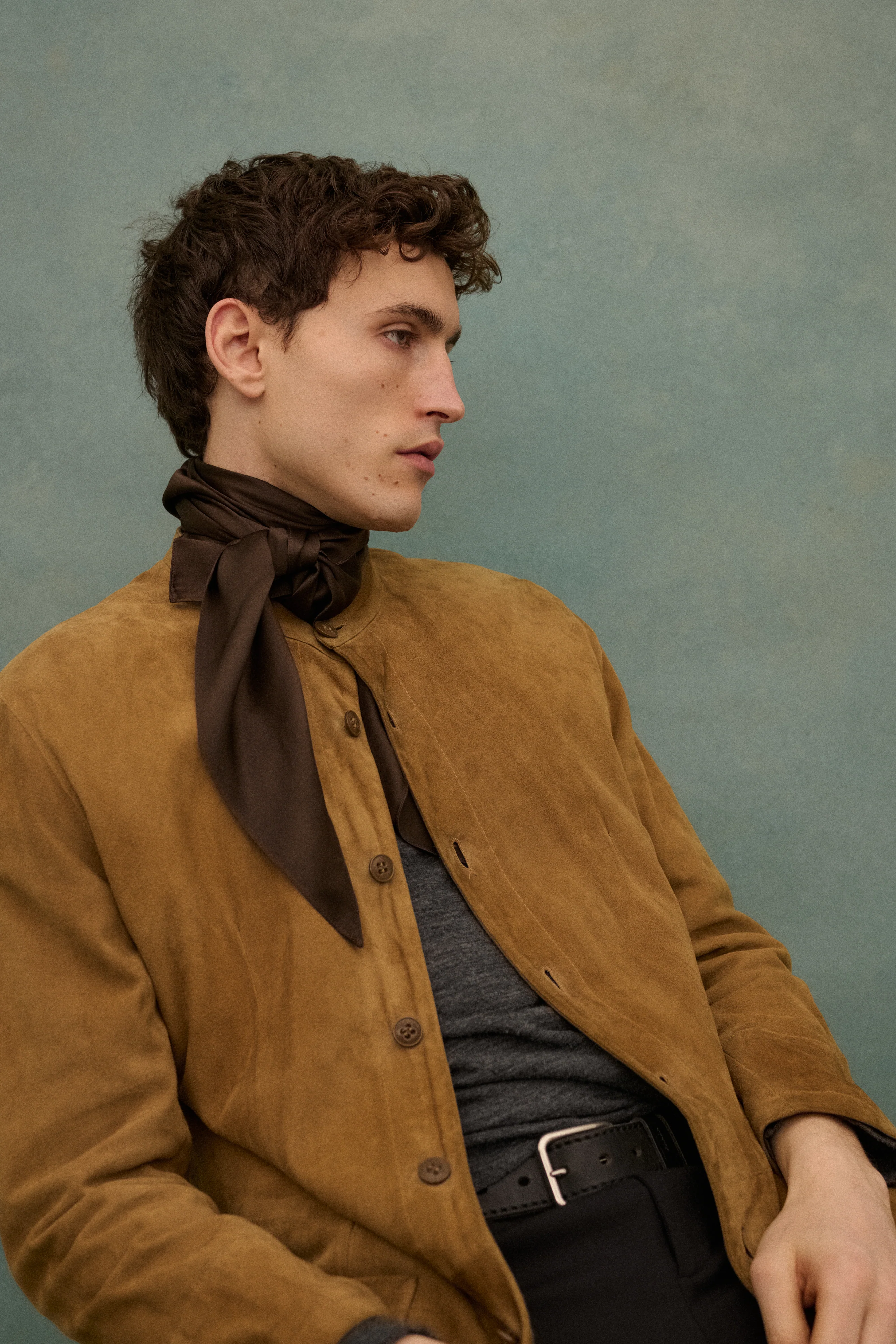 Armani Suede Jacket - Image 42