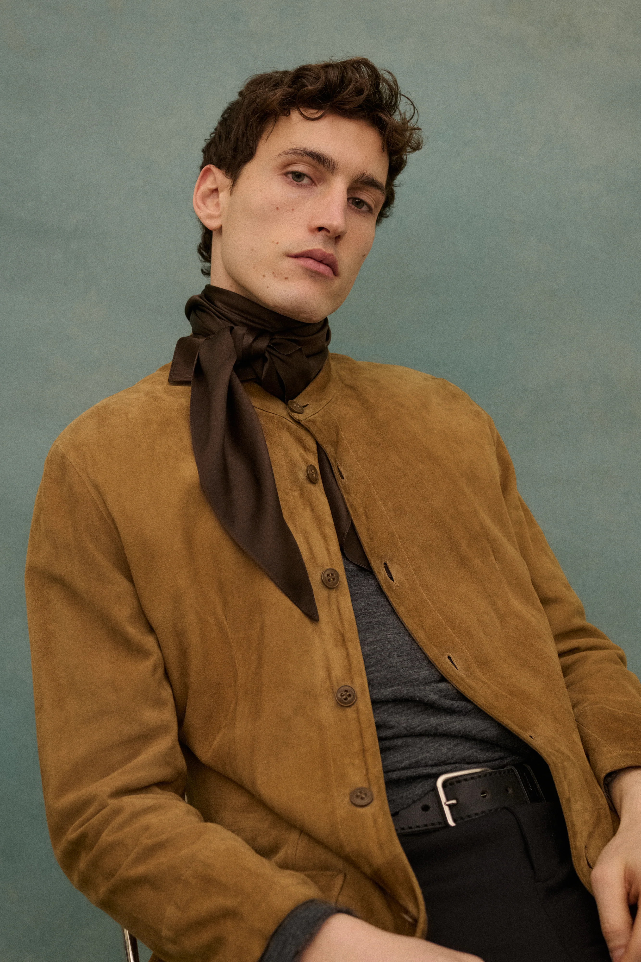 Armani Suede Jacket - Image 43