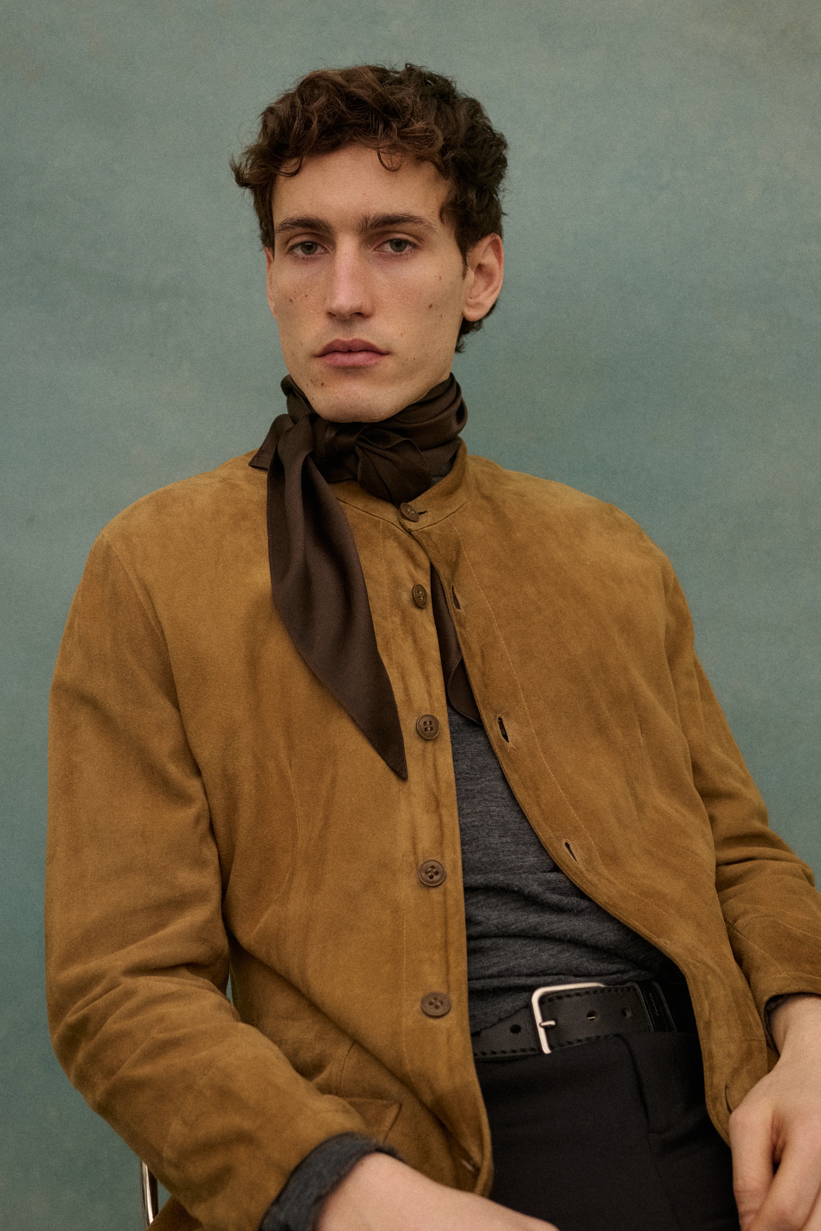 Armani Suede Jacket - Image 44