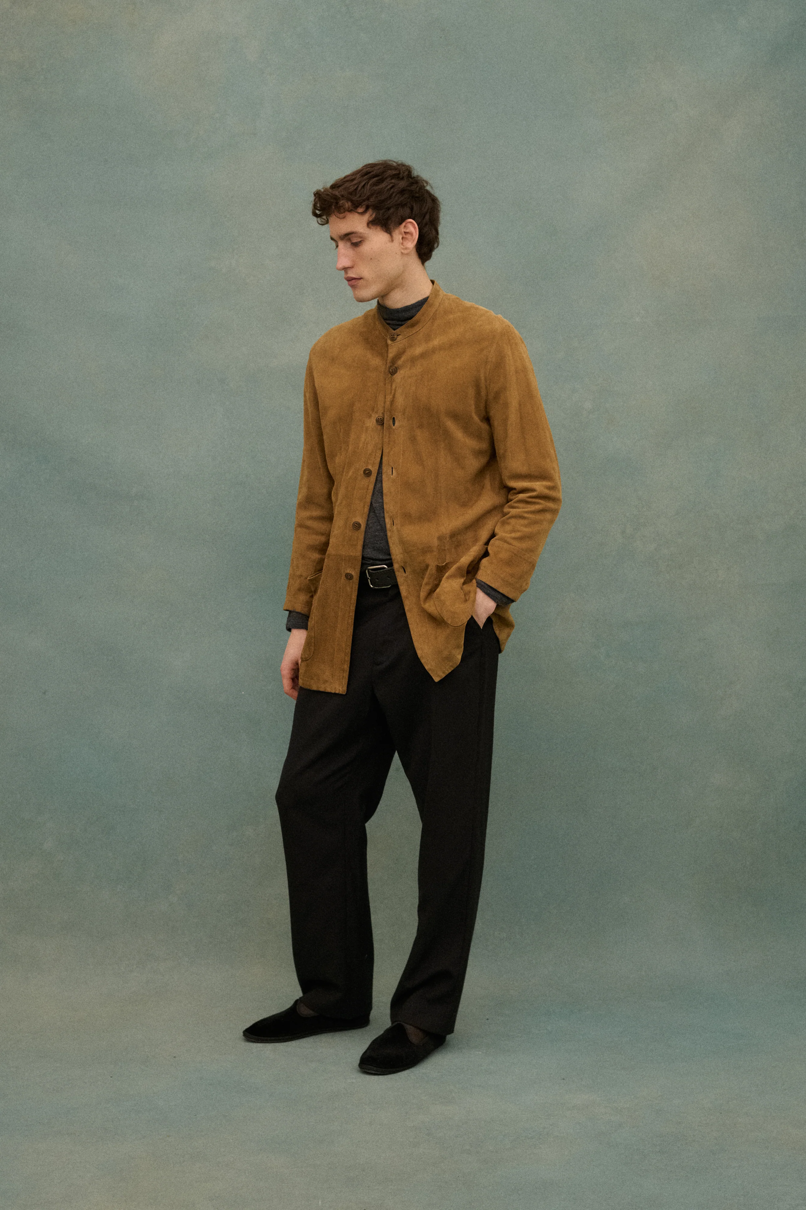 Armani Suede Jacket - Image 5