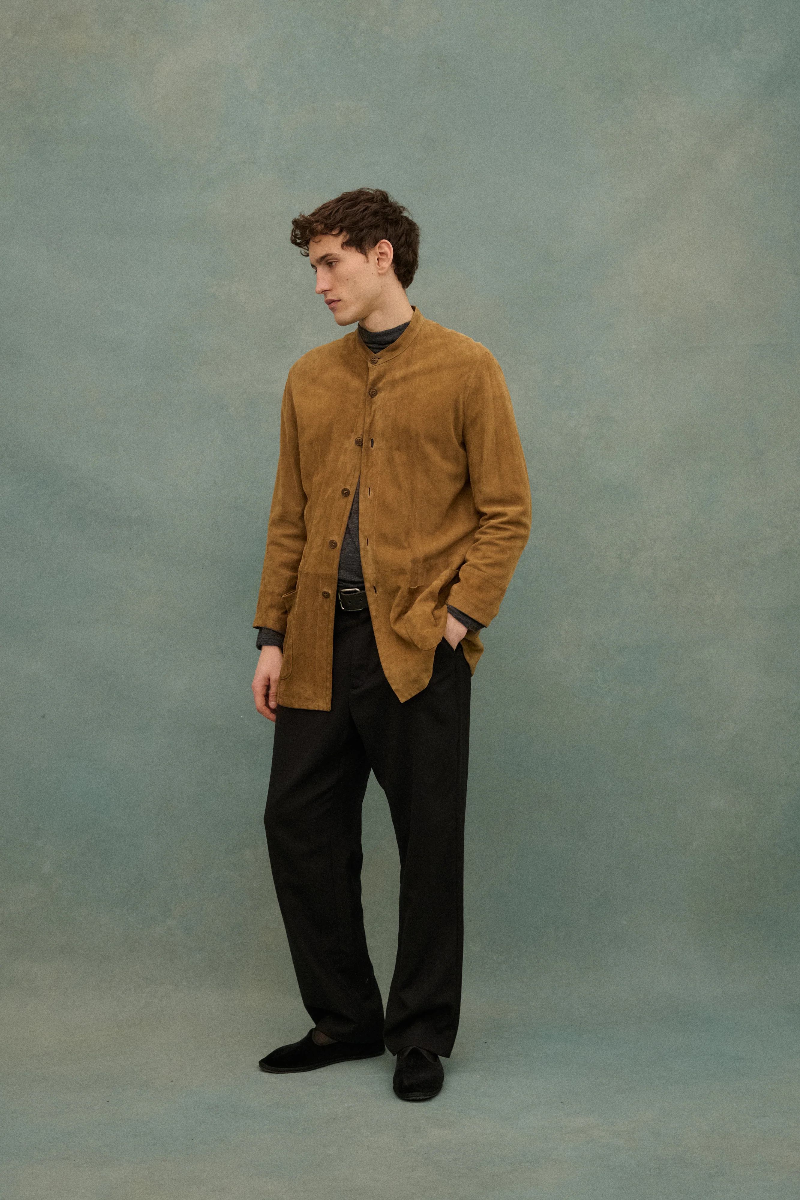 Armani Suede Jacket - Image 7
